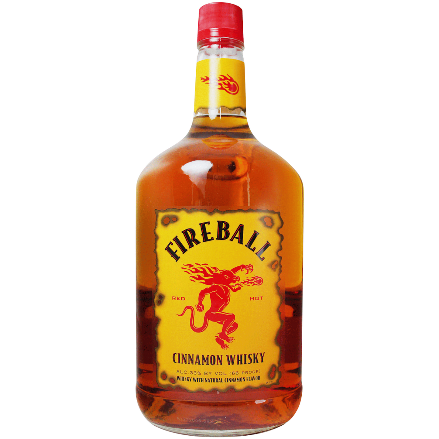 Fireball Cinnamon Whisky 1.75L Plastic Bottle
