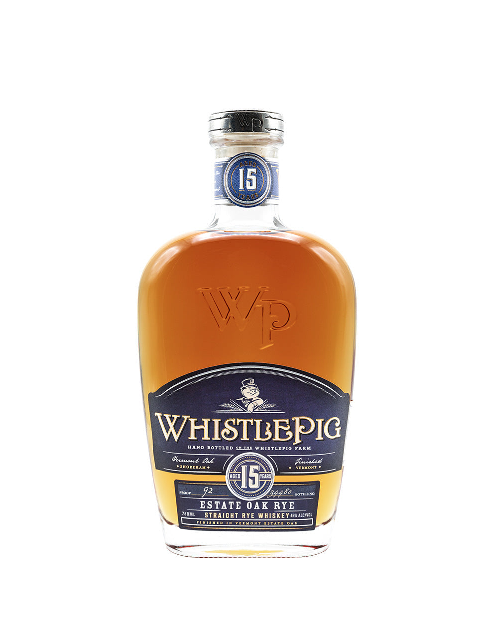 WHISTLEPIG 15 YEAR STRAIGHT RYE WHISKEY 750 ML