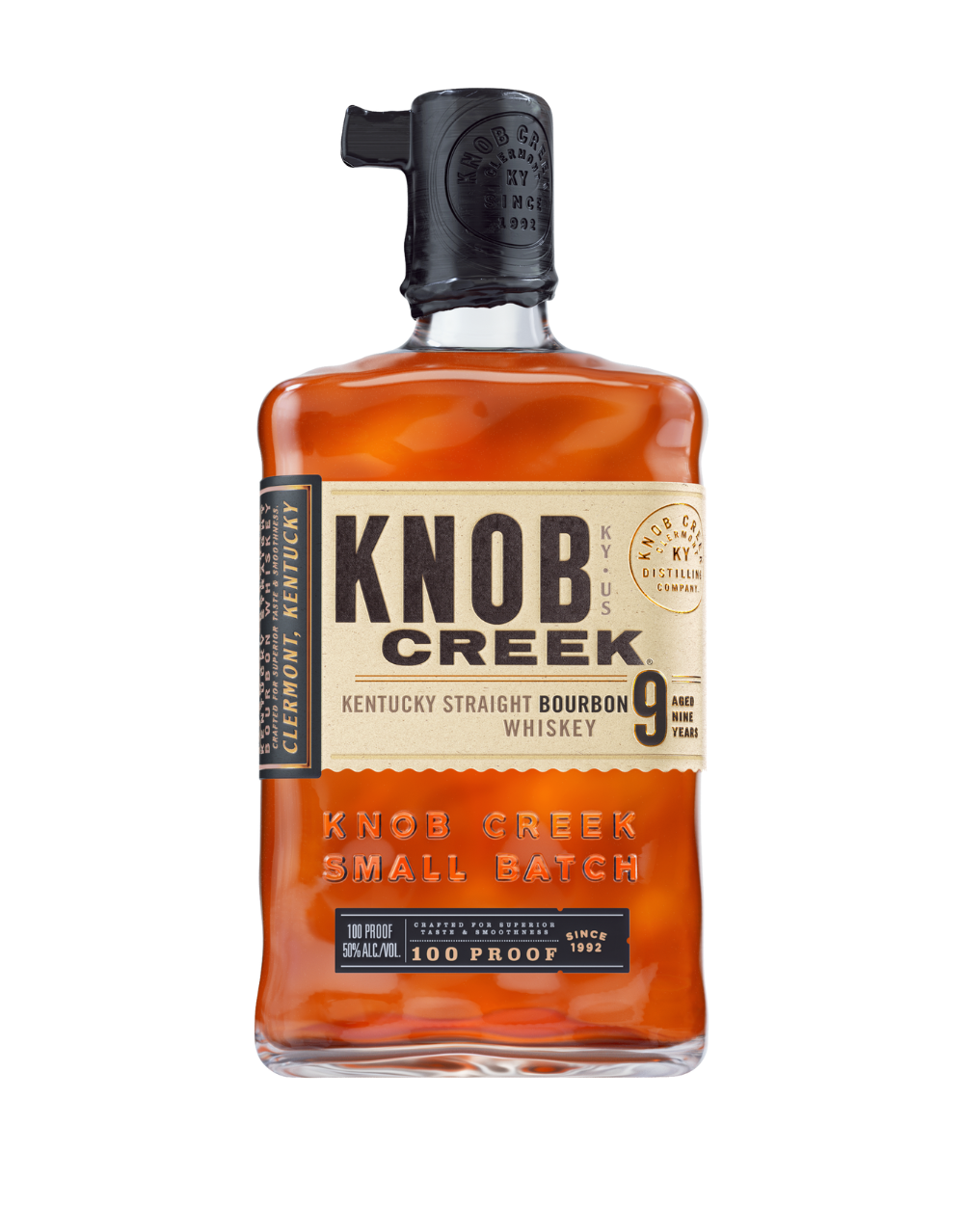 KNOB CREEK KENTUCKY STRAIGHT BOURBON WHISKEY 750 ML