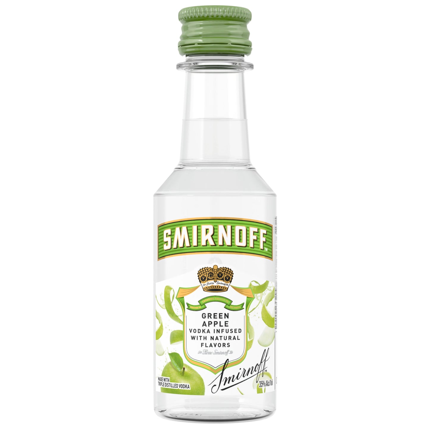 Smirnoff Green Apple Vodka 50ml Sleeve (10 bottles)