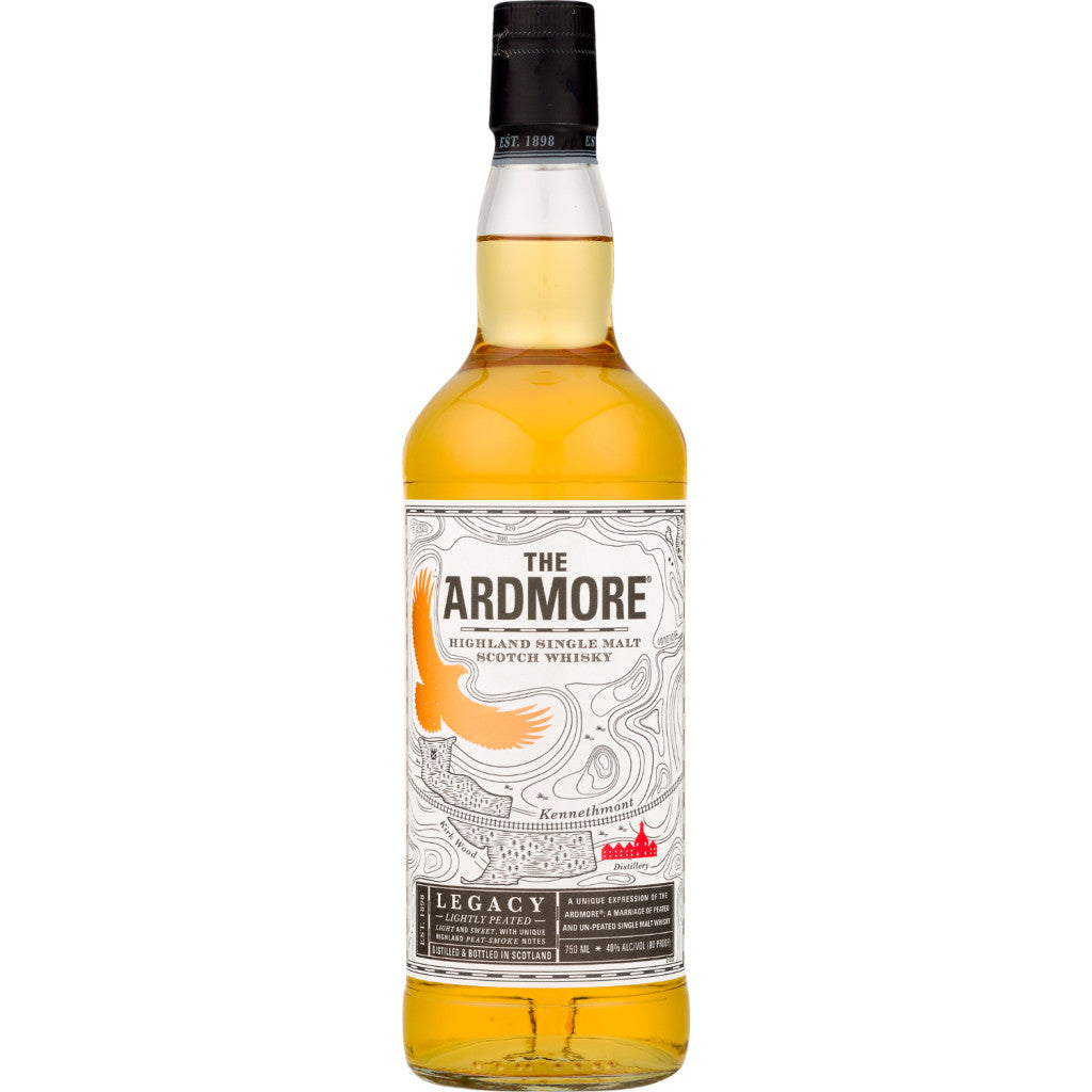 THE ARDMORE LEGACY HIGHLAND SINGLE MALT SCOTCH WHISKY 750 ML