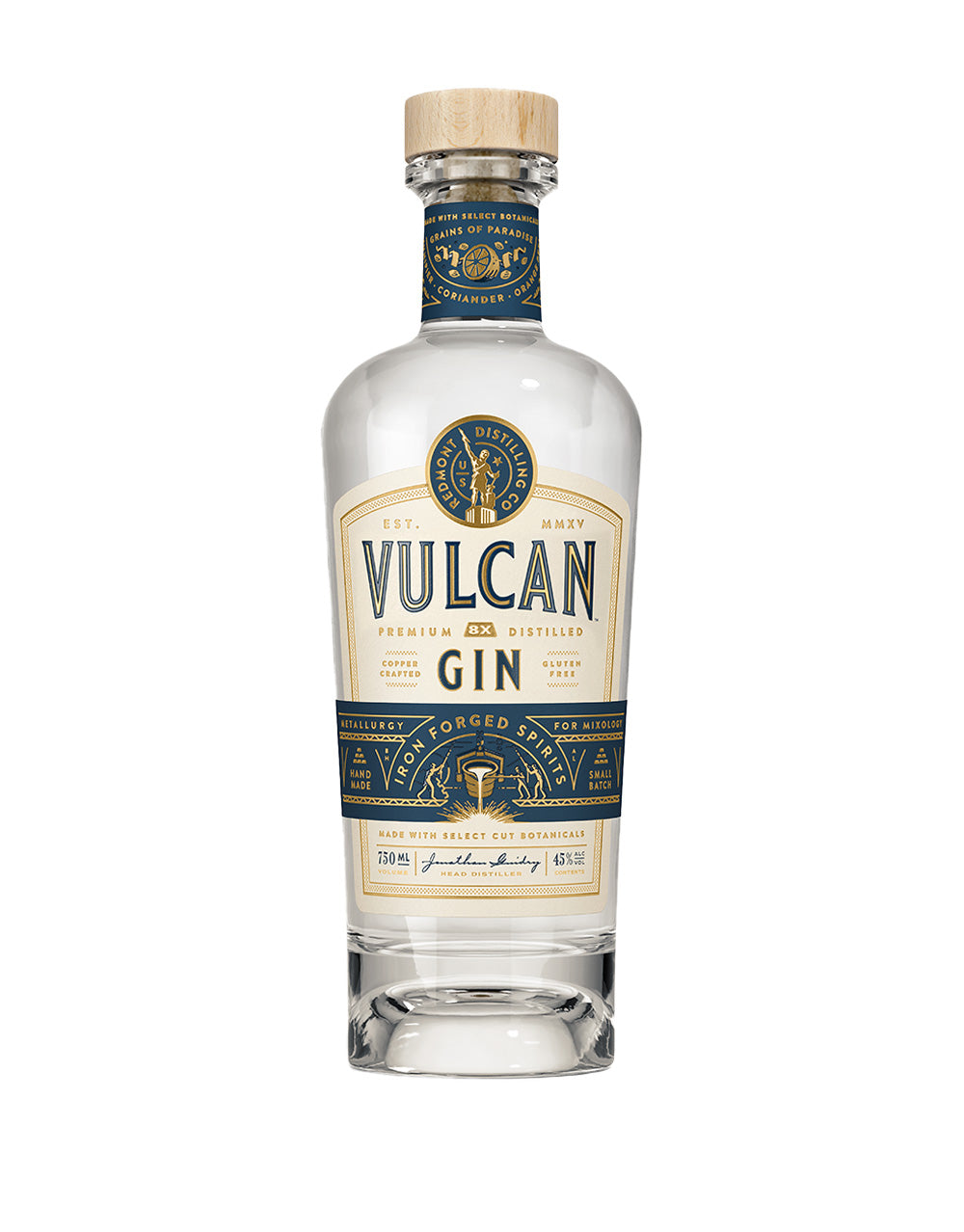 REDMONT DISTILLING VULCAN GIN 750 ML