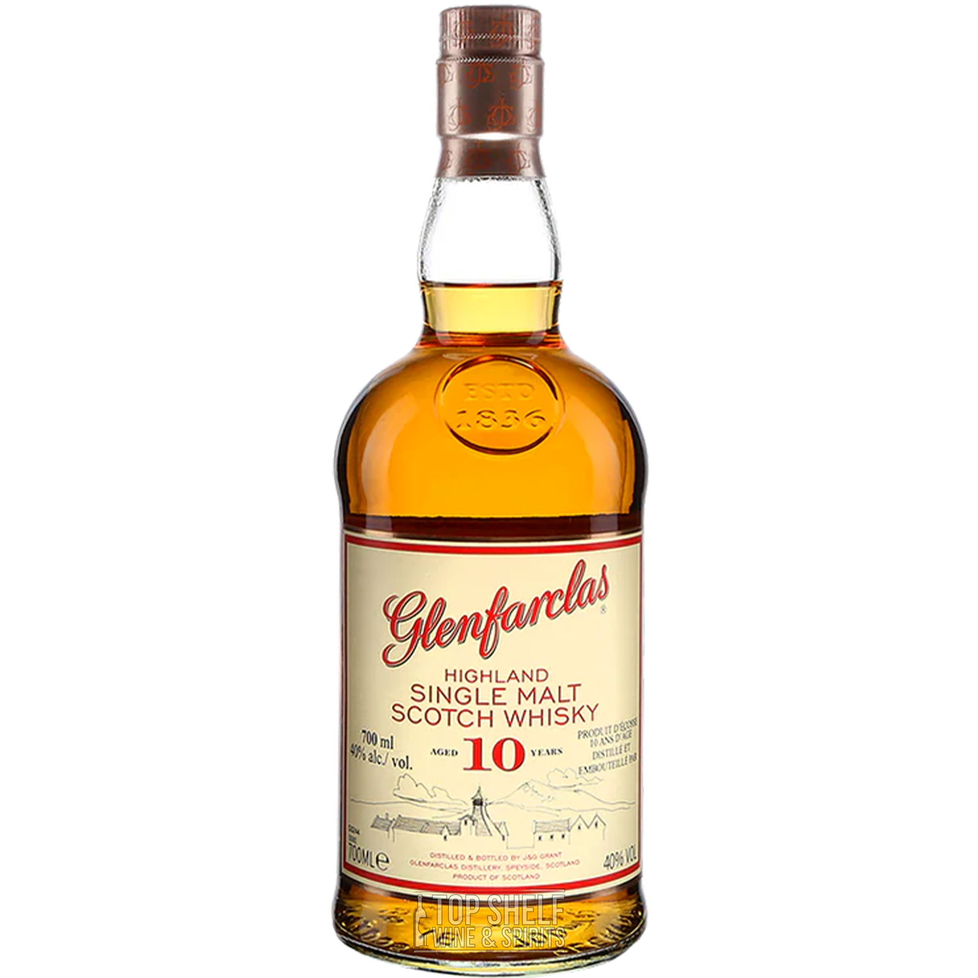 Glenfarclas 10 Year Single Malt Scotch