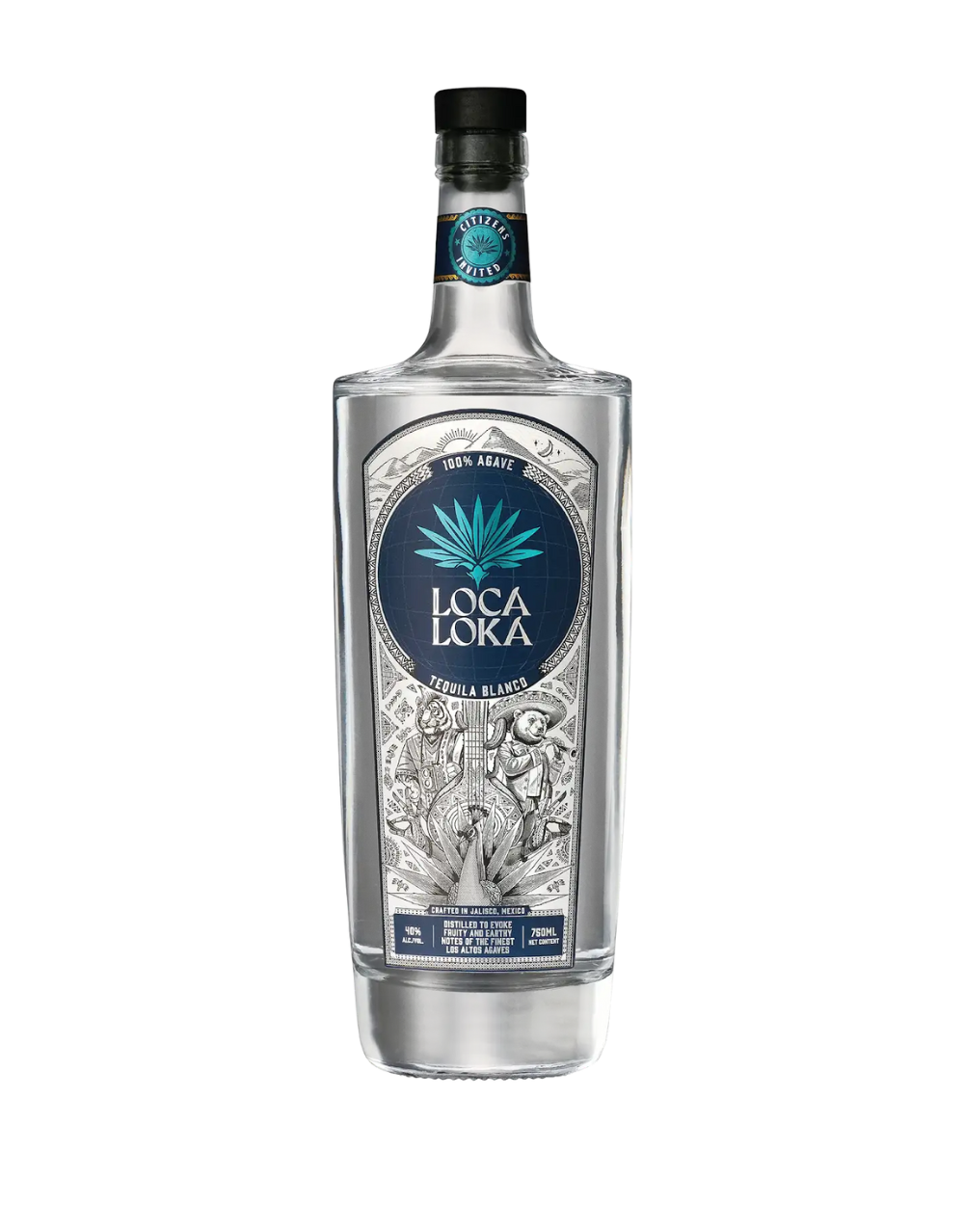 LOCA LOKA TEQUILA BLANCO 750 ML