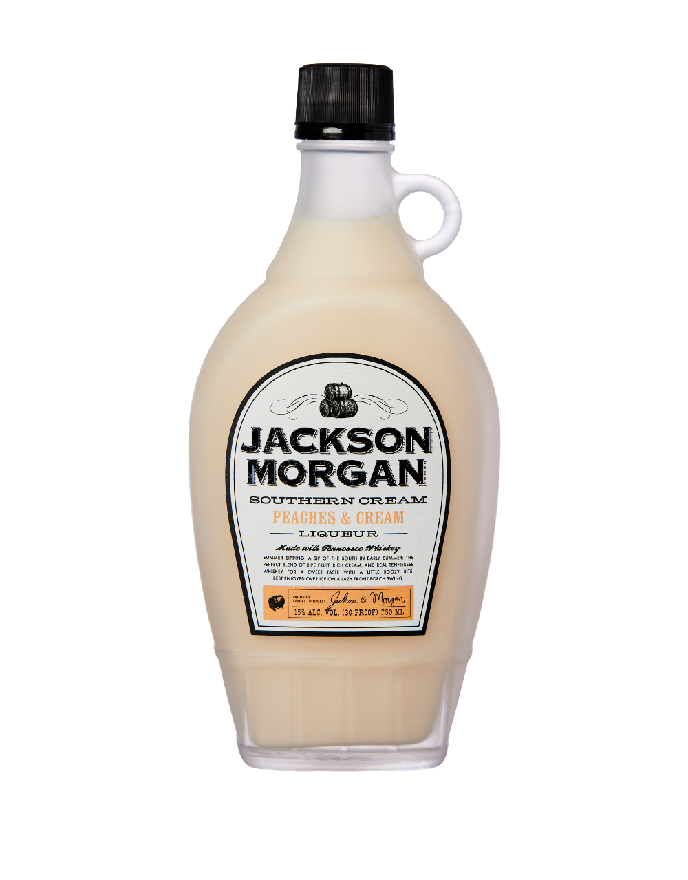 JACKSON MORGAN SOUTHERN CREAM PEACHES AND CREAM LIQUEUR 750 ML