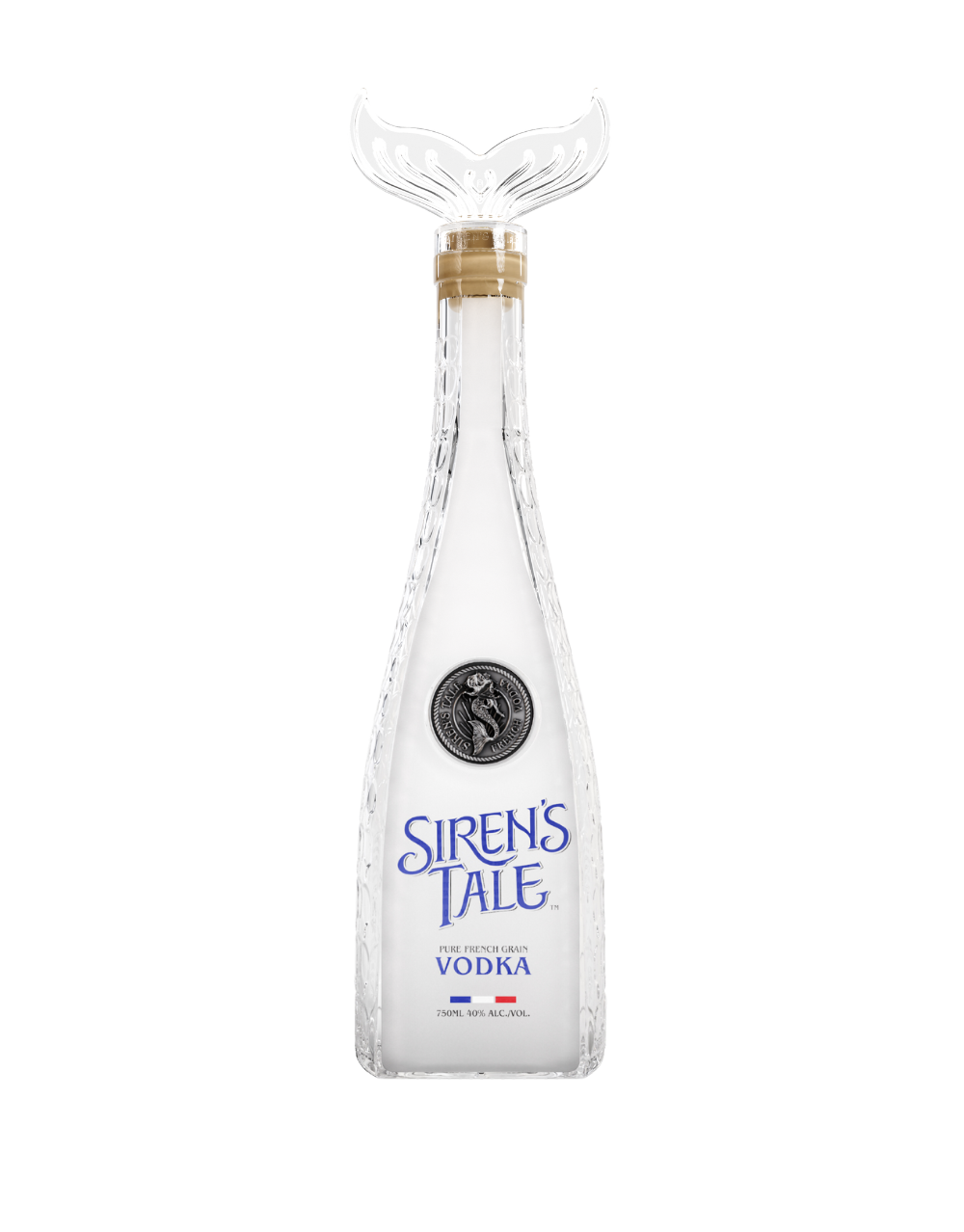 SIREN'S TALE VODKA LIMITED EDITION TAIL BOTTLE 750 ML