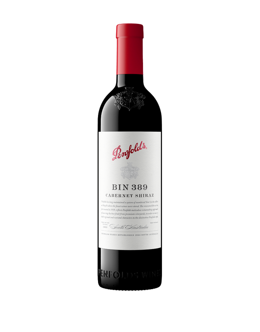 PENFOLDS 'BIN 389' SOUTH AUSTRALIA CABERNET/SHIRAZ 750 ML