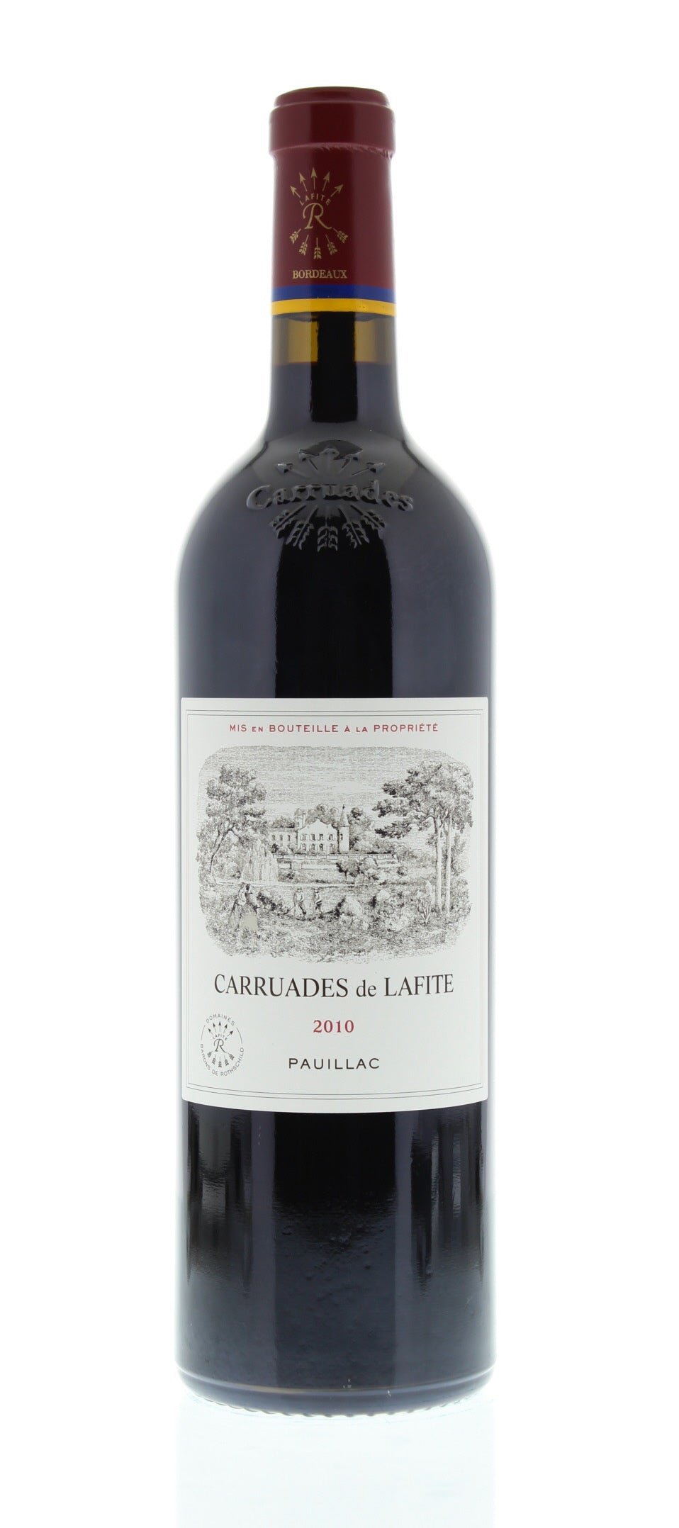 Carruades de Lafite 2010 Front Bottle Shot