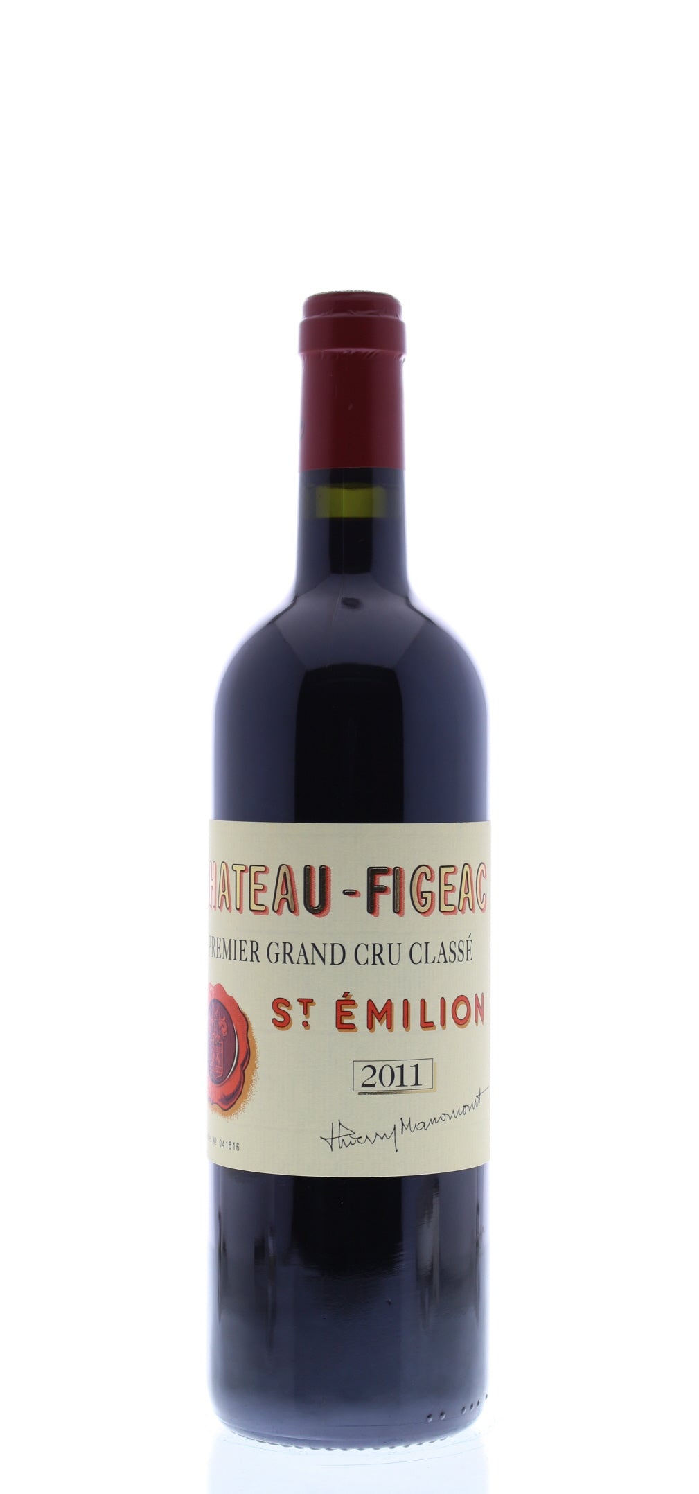 Chateau Figeac 2011 Front Bottle Shot