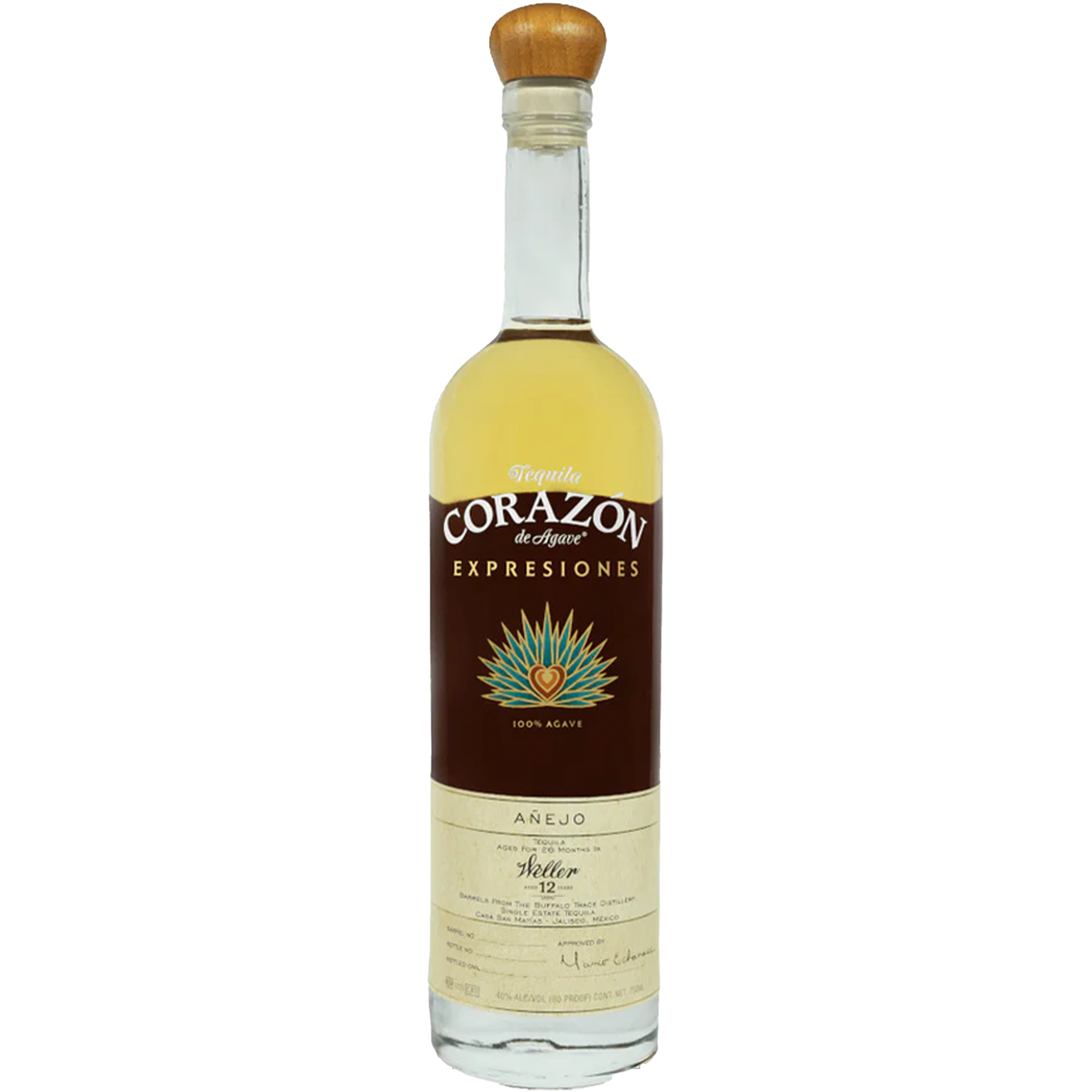 Corazon Expressiones Weller 12 Year Añejo Tequila