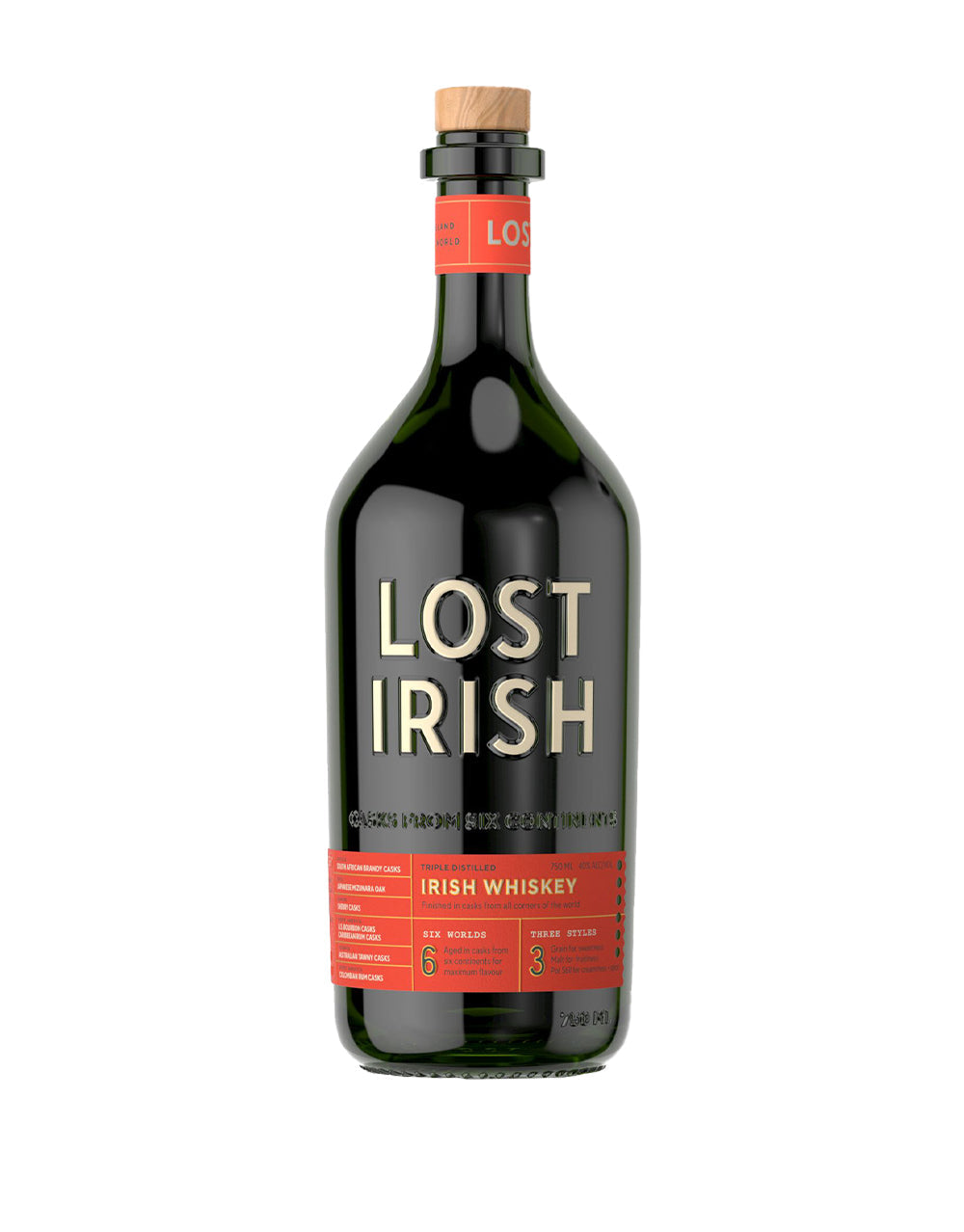 LOST IRISH IRISH WHISKEY 750 ML