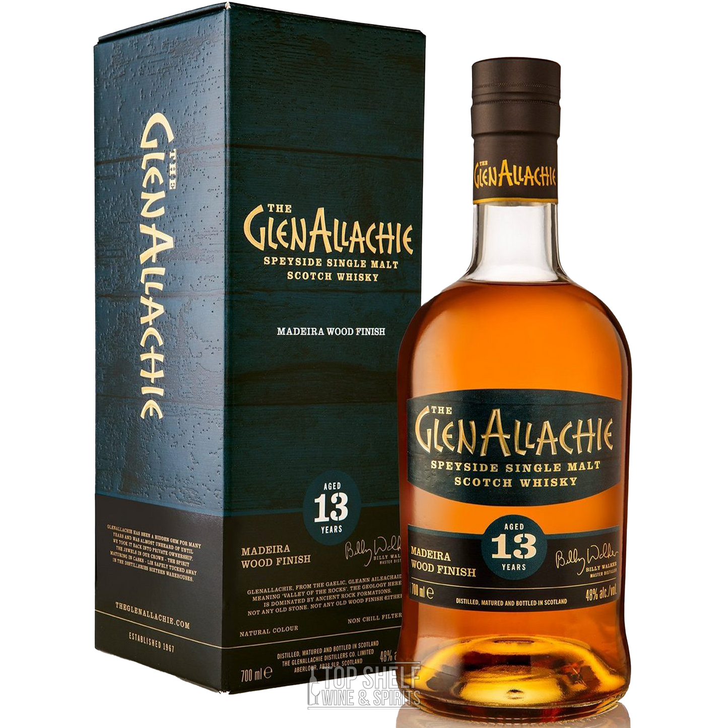 GlenAllachie 13 Year Madeira Wood Finish Single Malt Scotch