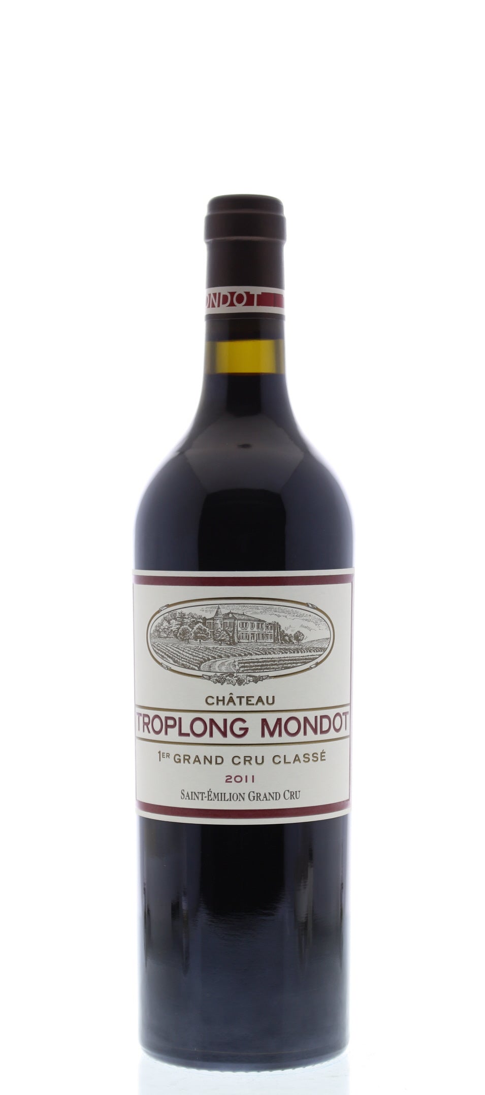 Chateau Troplong Mondot 2011 Front Bottle Shot