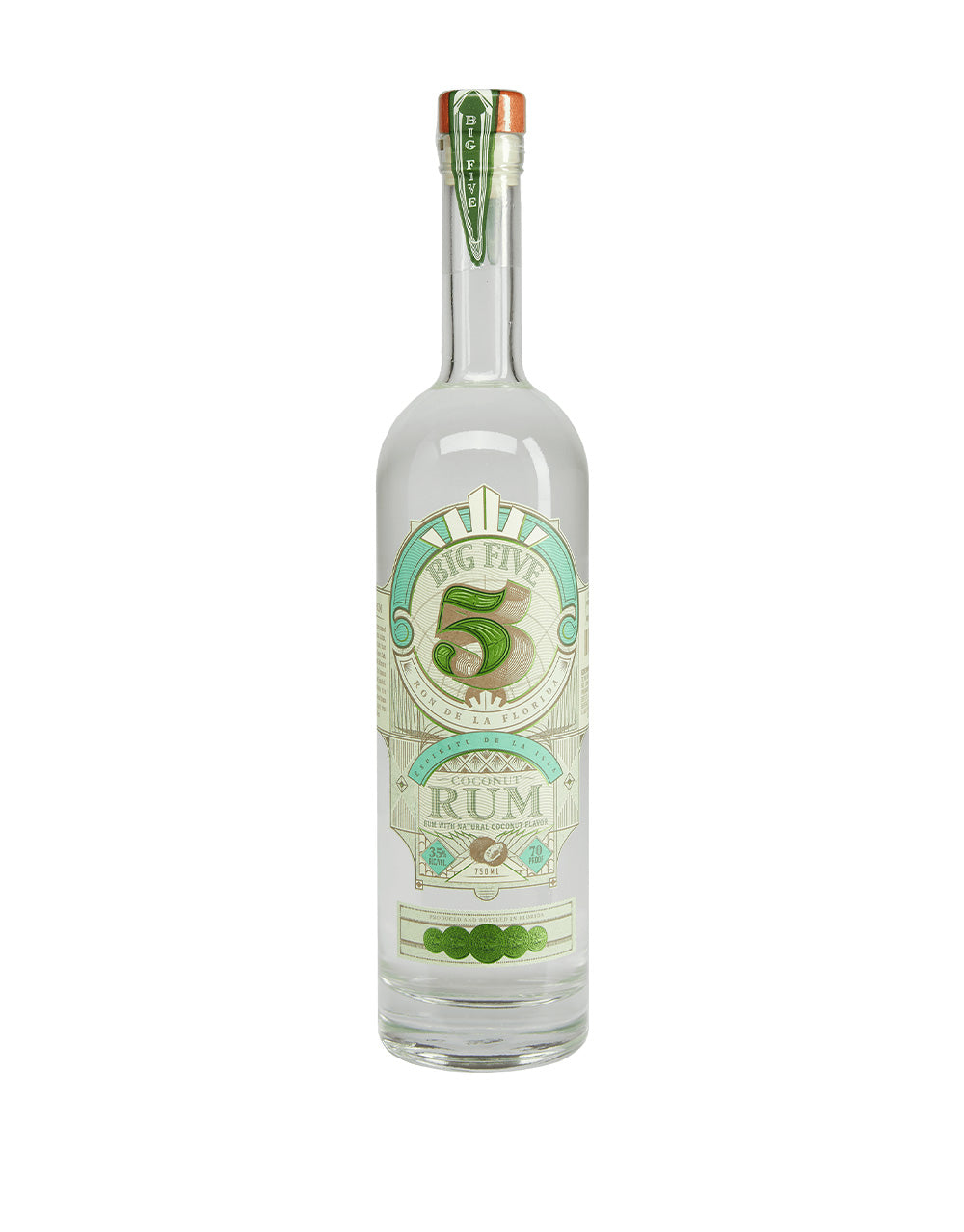 BIG FIVE RUM COCONUT RUM 750 ML