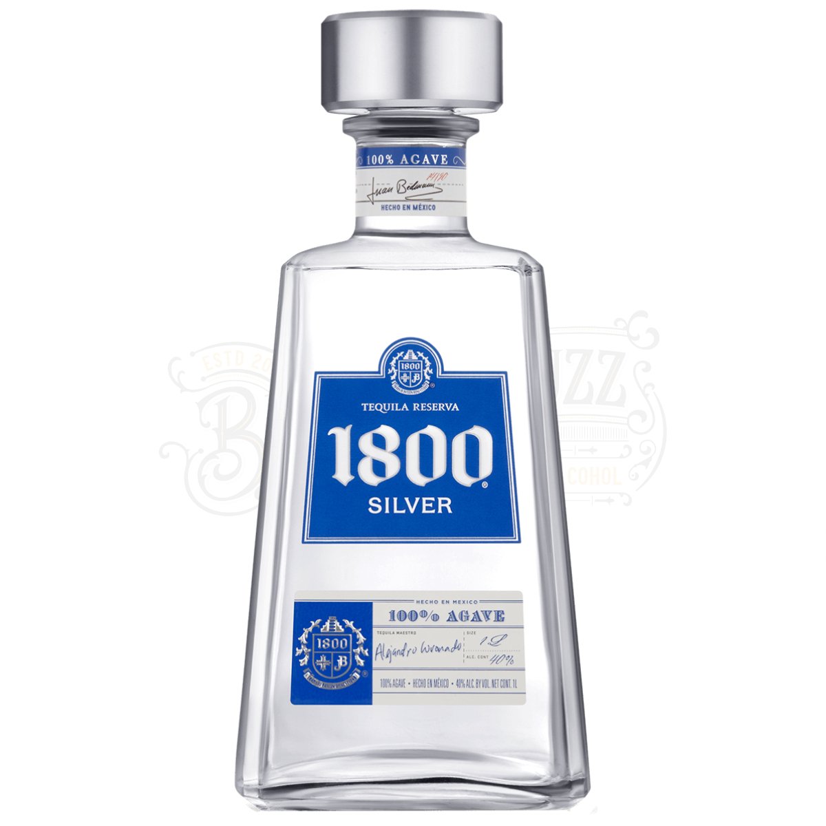 1800 Silver Tequila 1L