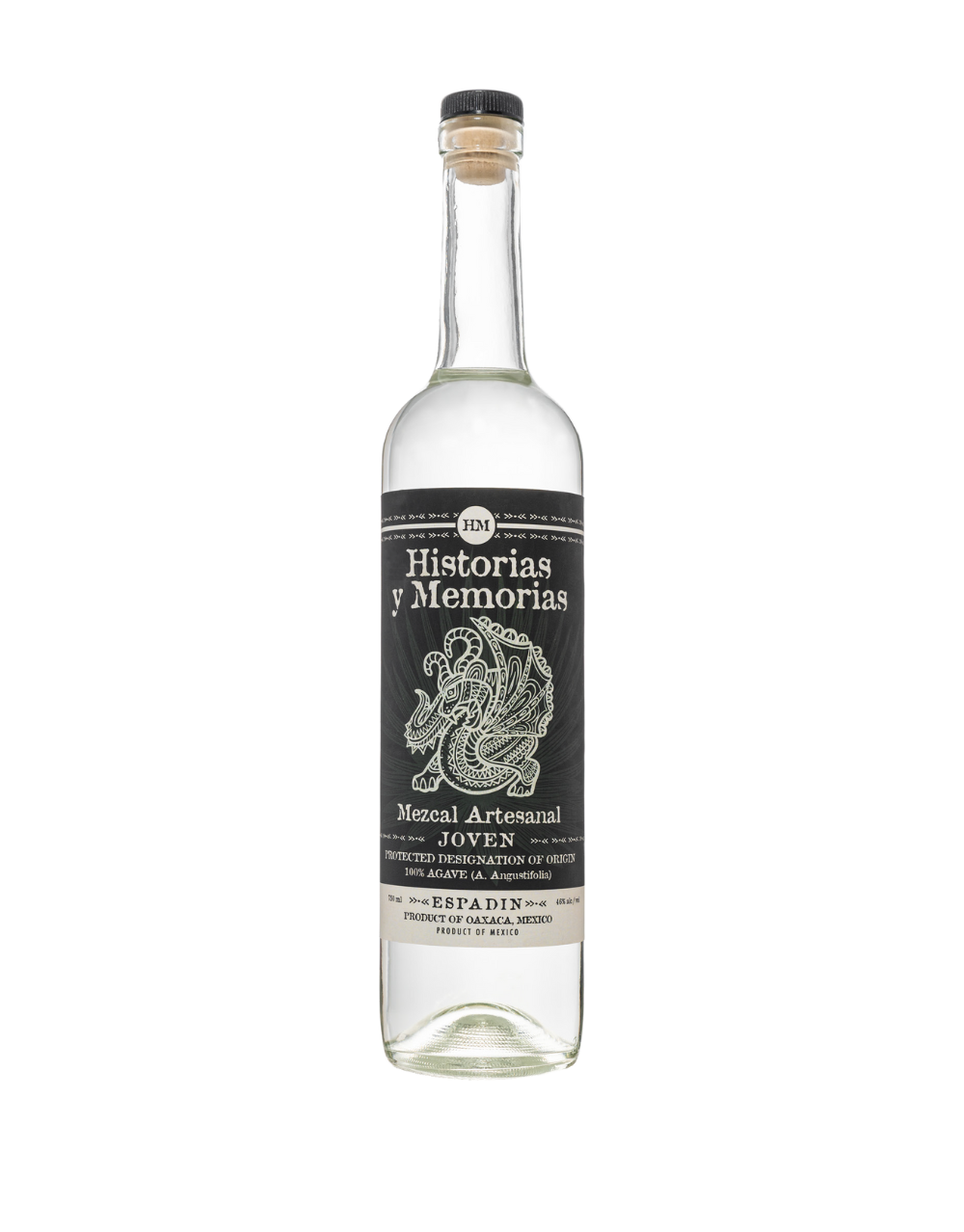 HISTORIAS Y MEMORIAS MEZCAL ARTESANAL ESPADIN 750 ML