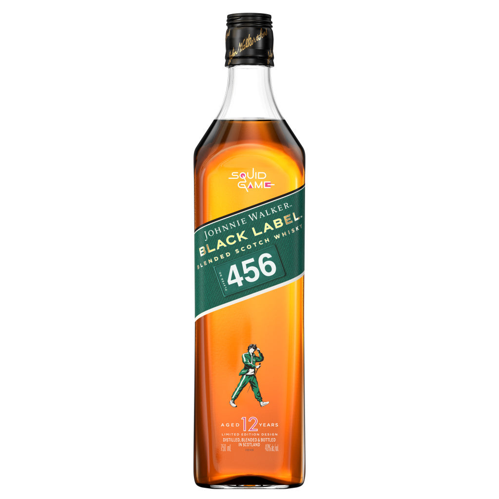 JOHNNIE WALKER BLACK LABEL X SQUID GAME LIMITED EDITION BLENDED SCOTCH WHISKY 750 ML