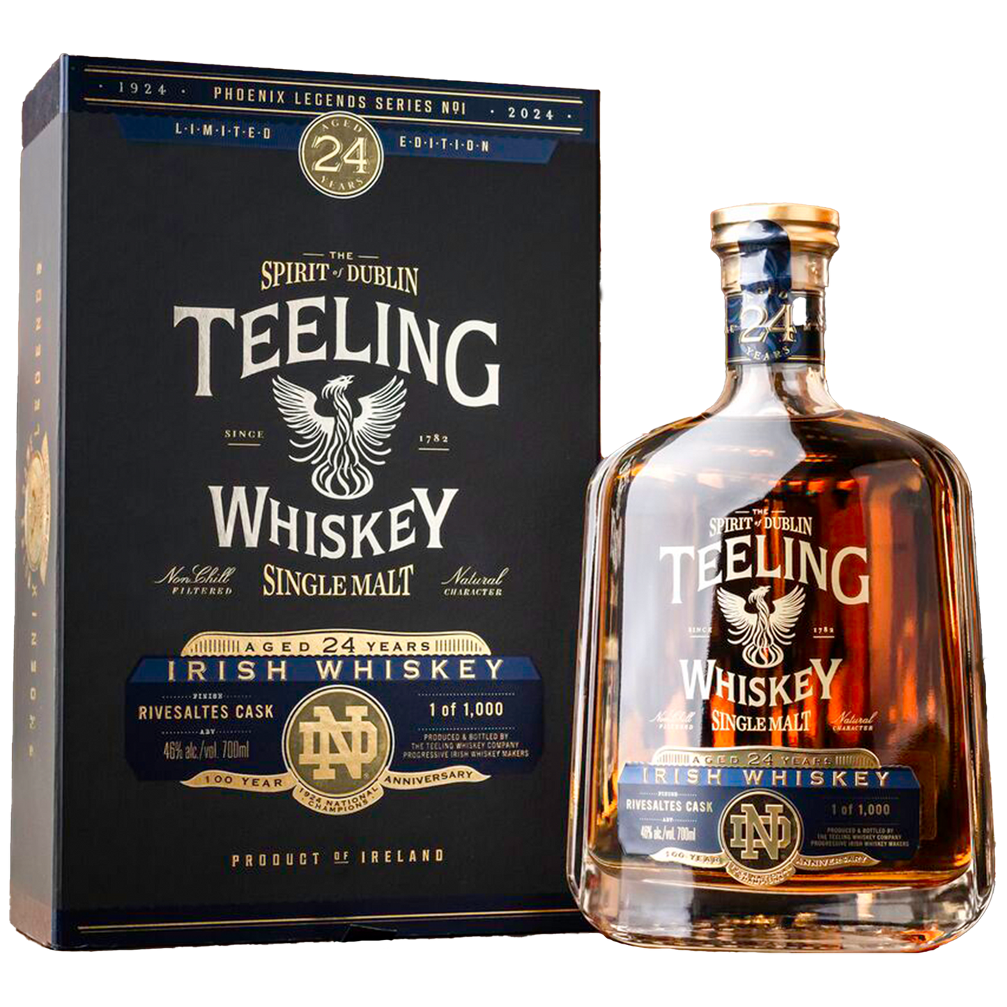 Teeling Phoenix Legends Edition No. 1 Anniversary 24 Year Irish Whiskey