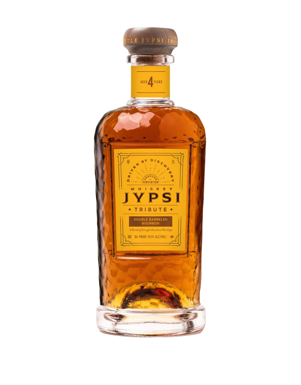 WHISKEY JYPSIâ„¢ TRIBUTE DOUBLE BARRELED BOURBON 750 ML