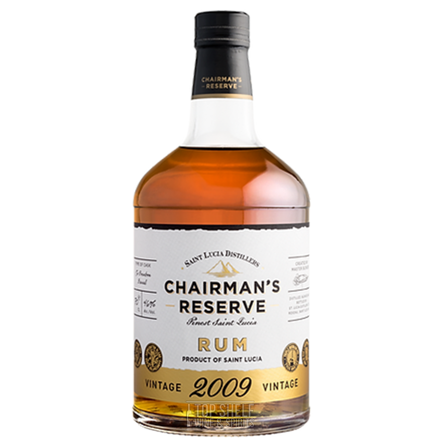 Chairman's Reserve 2009 Vintage Finest Saint Lucia Rum