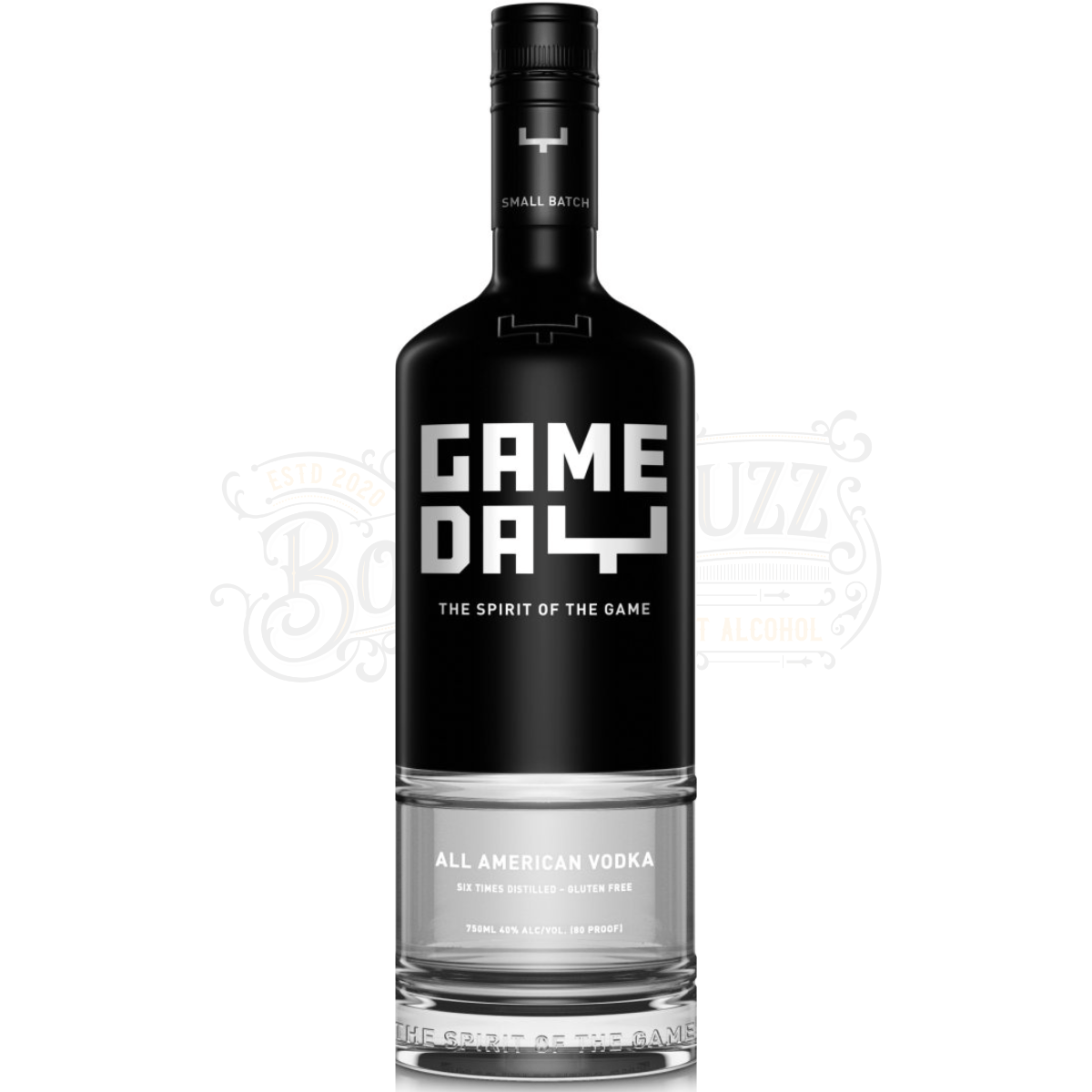 Game Day Vodka Black