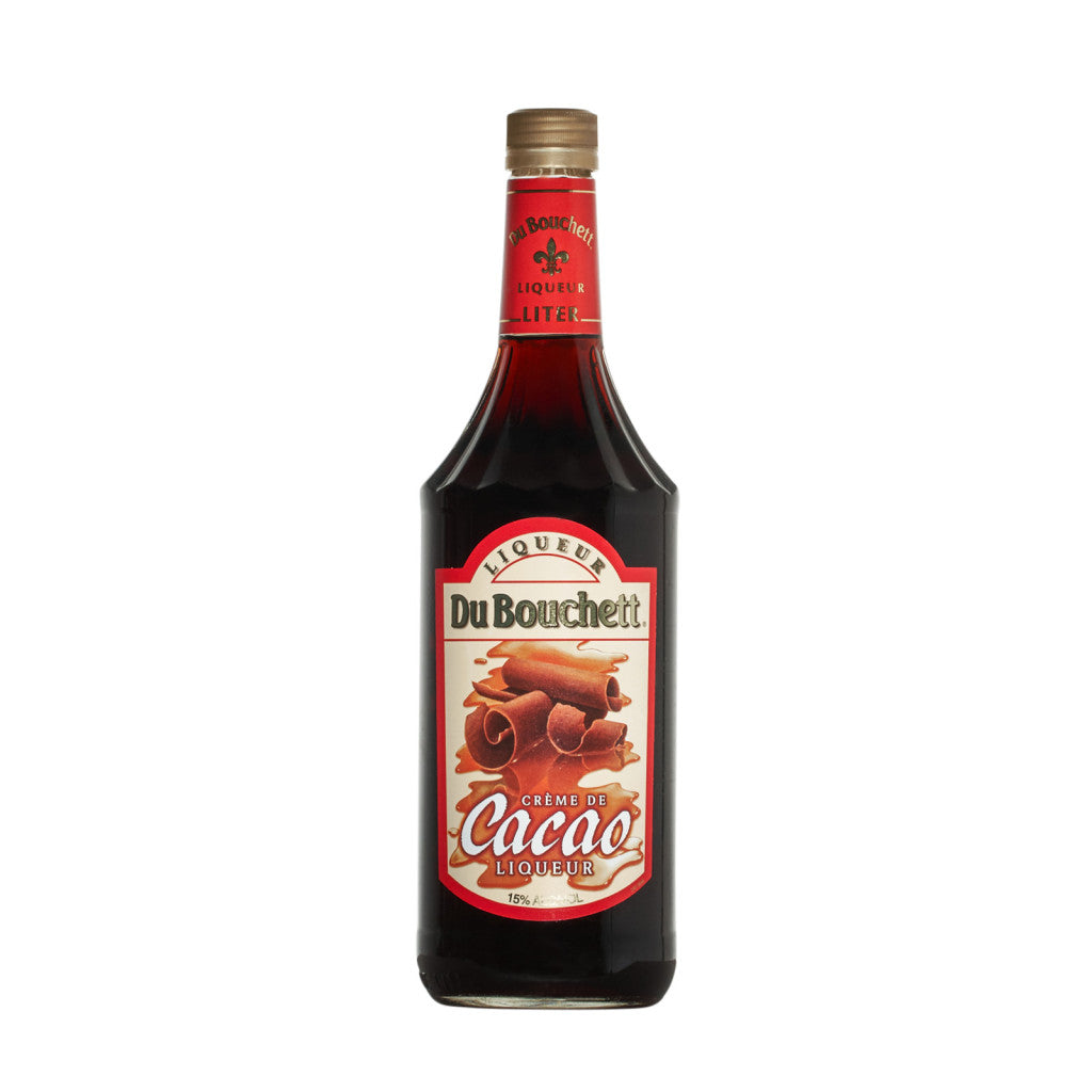 DU BOUCHETT DARK CHOCOLATE CREME DE CACAO LIQUEUR 1 L