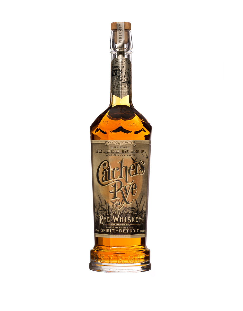 TWO JAMES CATCHER'S RYE WHISKEY 750 ML