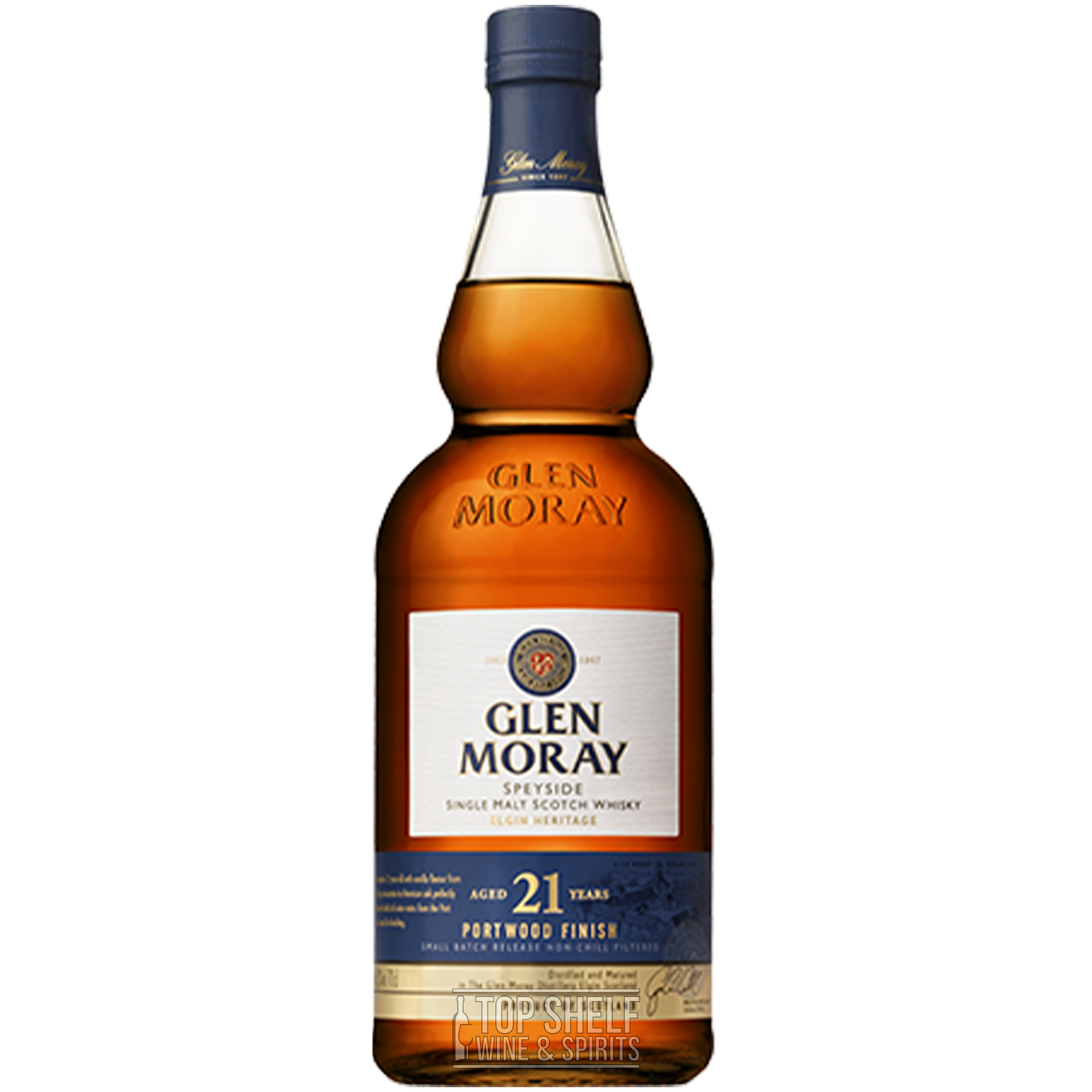 Glen Moray 21 Year Portwood Finish Single Malt Scotch