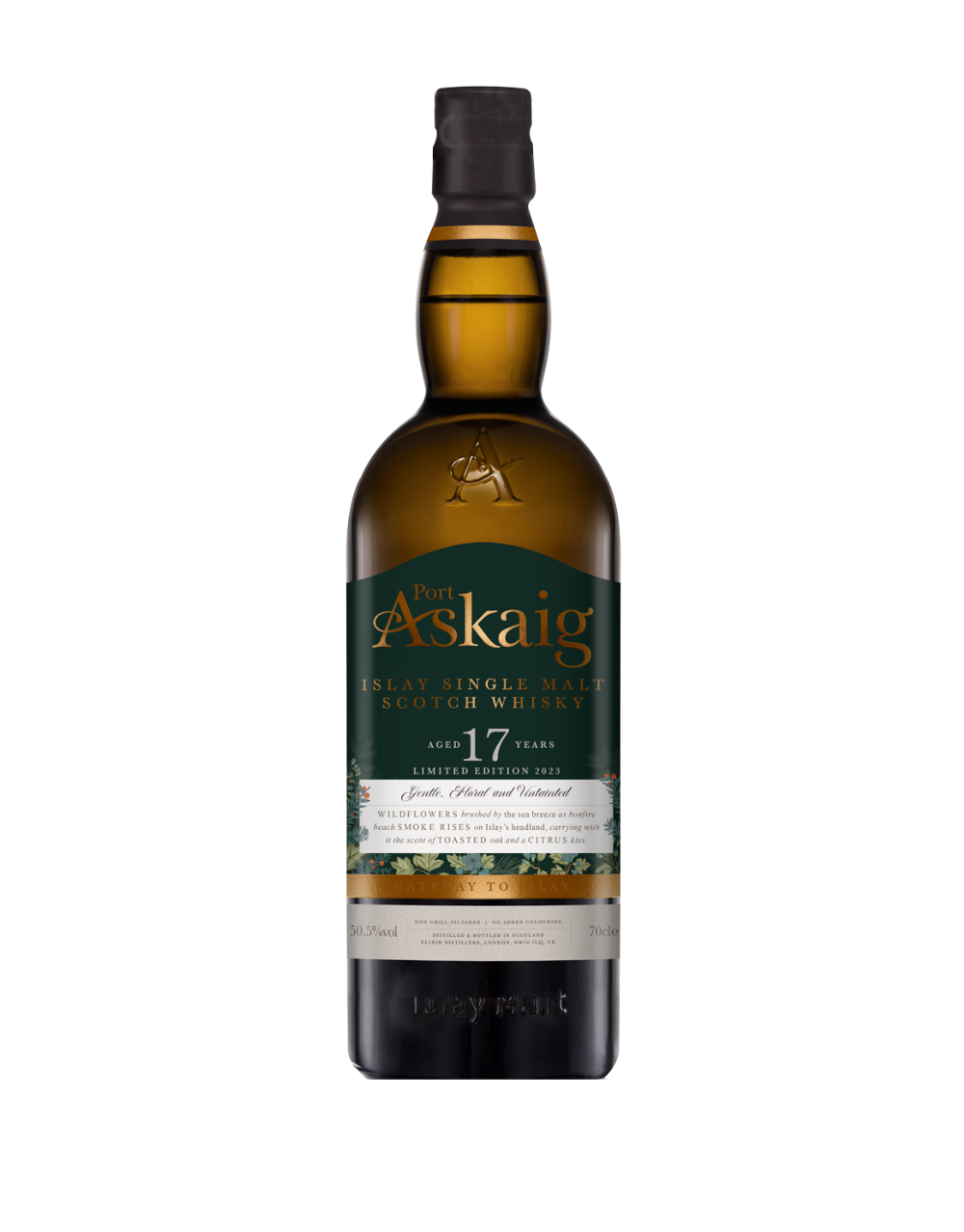 PORT ASKAIG 17 YEAR SCOTCH WHISKY 750 ML