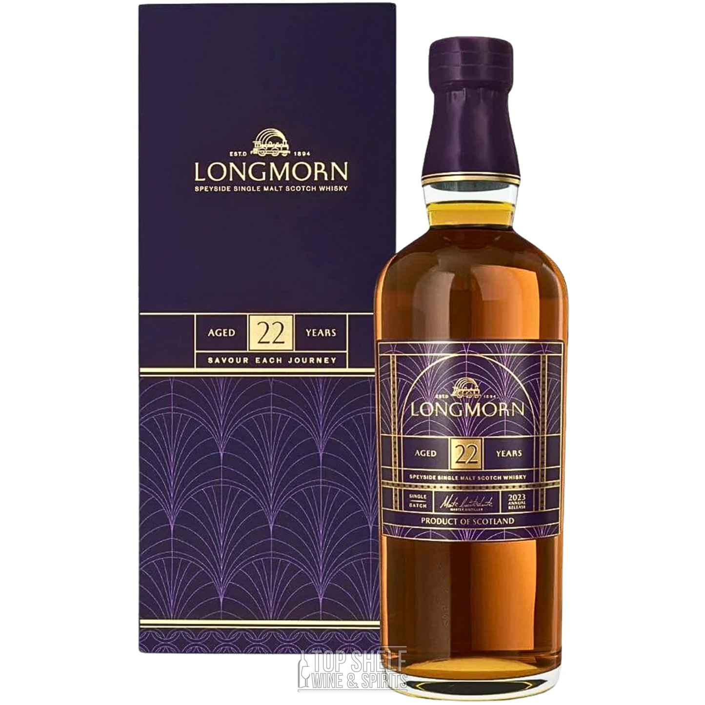 Longmorn 22 Year Speyside Single Malt Scotch
