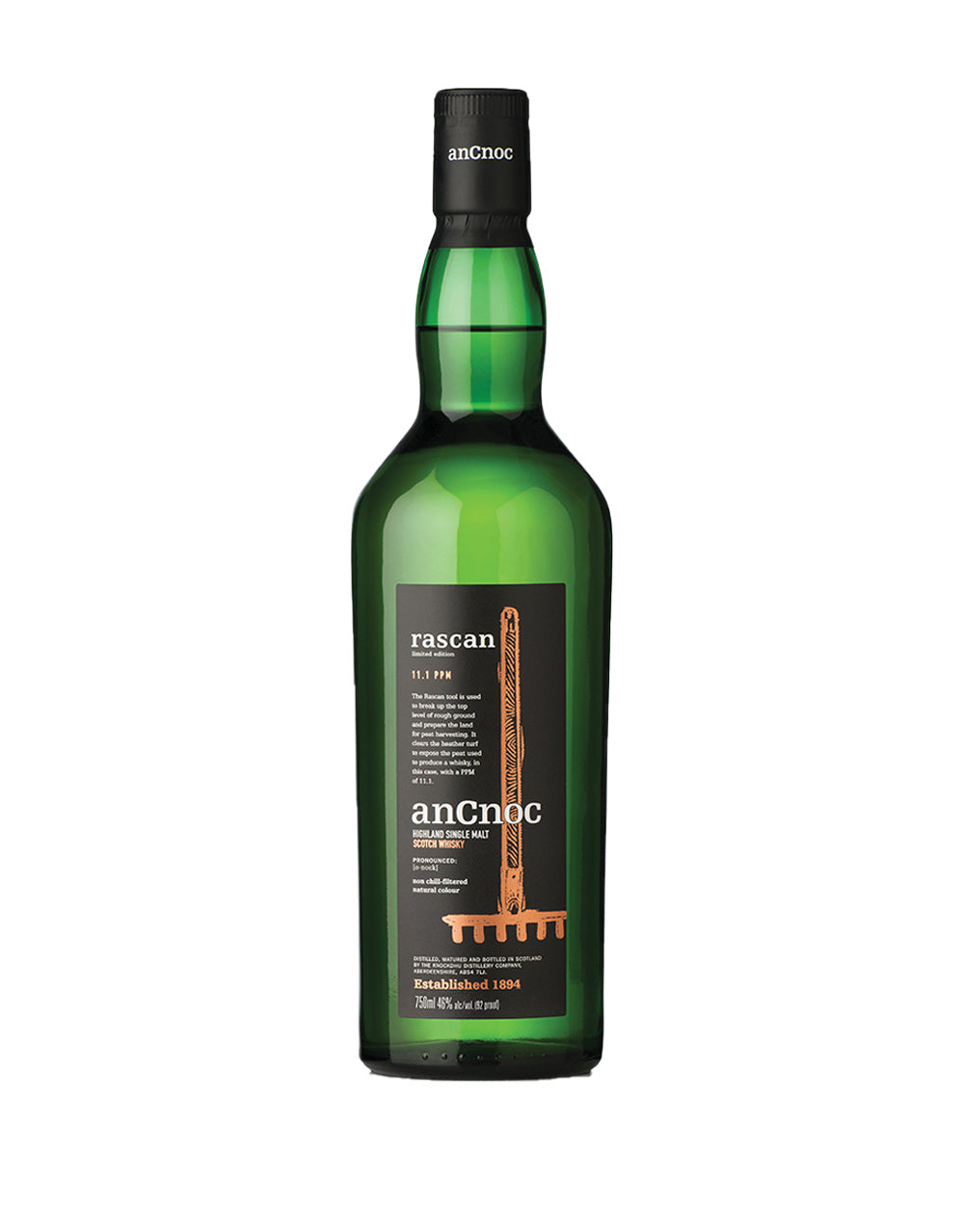 ANCNOC RASCAN SCOTCH WHISKY 750 ML