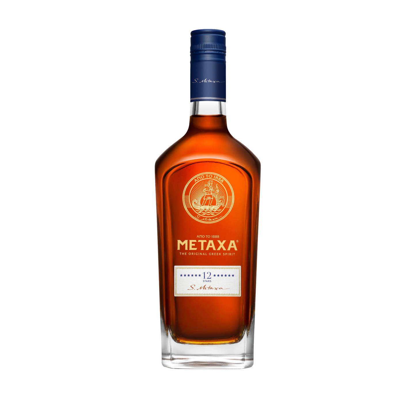 METAXA 12 STARS BRANDY 750 ML