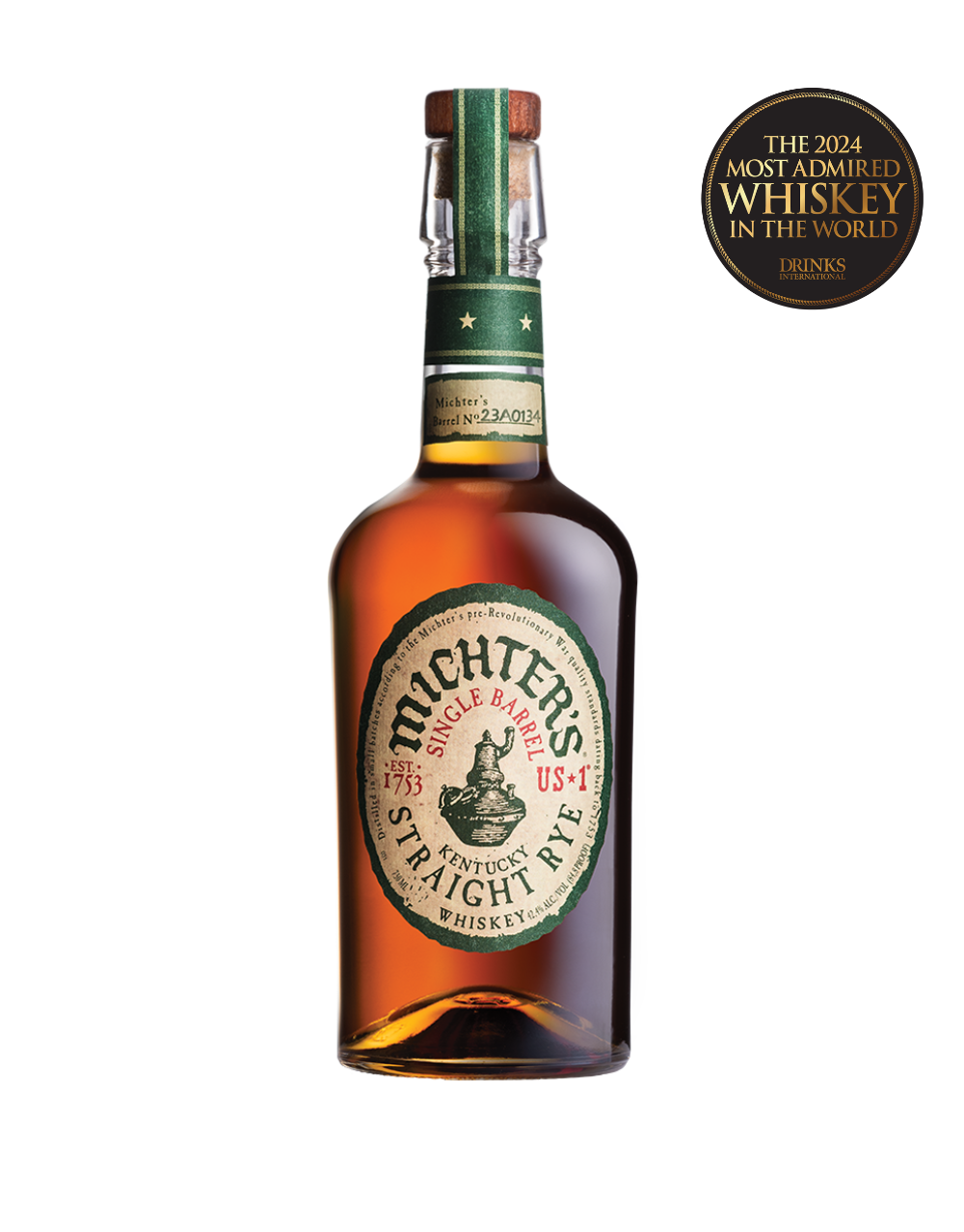 MICHTER'S US*1 KENTUCKY STRAIGHT RYE 750 ML