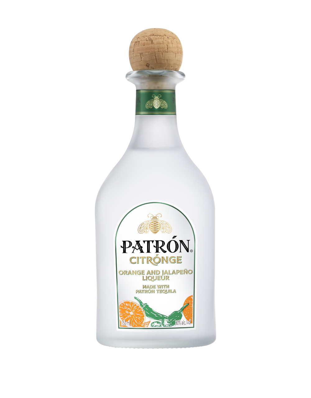PATRÓN CITRÓNGE ORANGE & JALAPEÑO LIQUEUR 750 ML