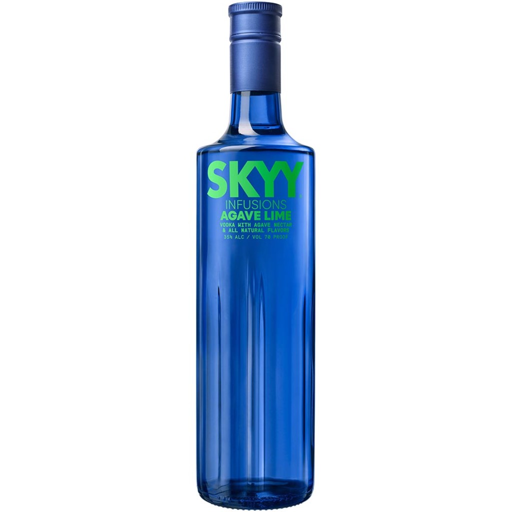 SKYY INFUSIONS AGAVE LIME VODKA 750 ML