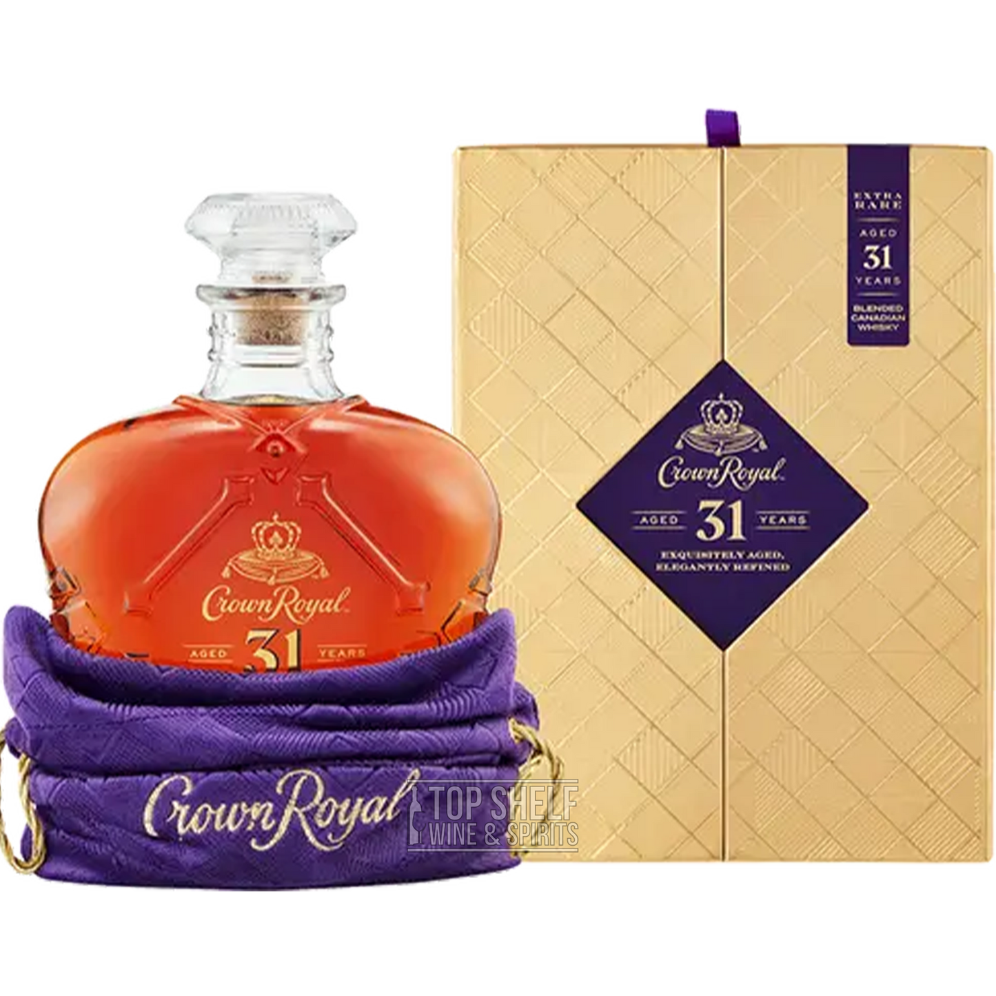 Crown Royal 31 Year Extra Rare Canadian Whiskey