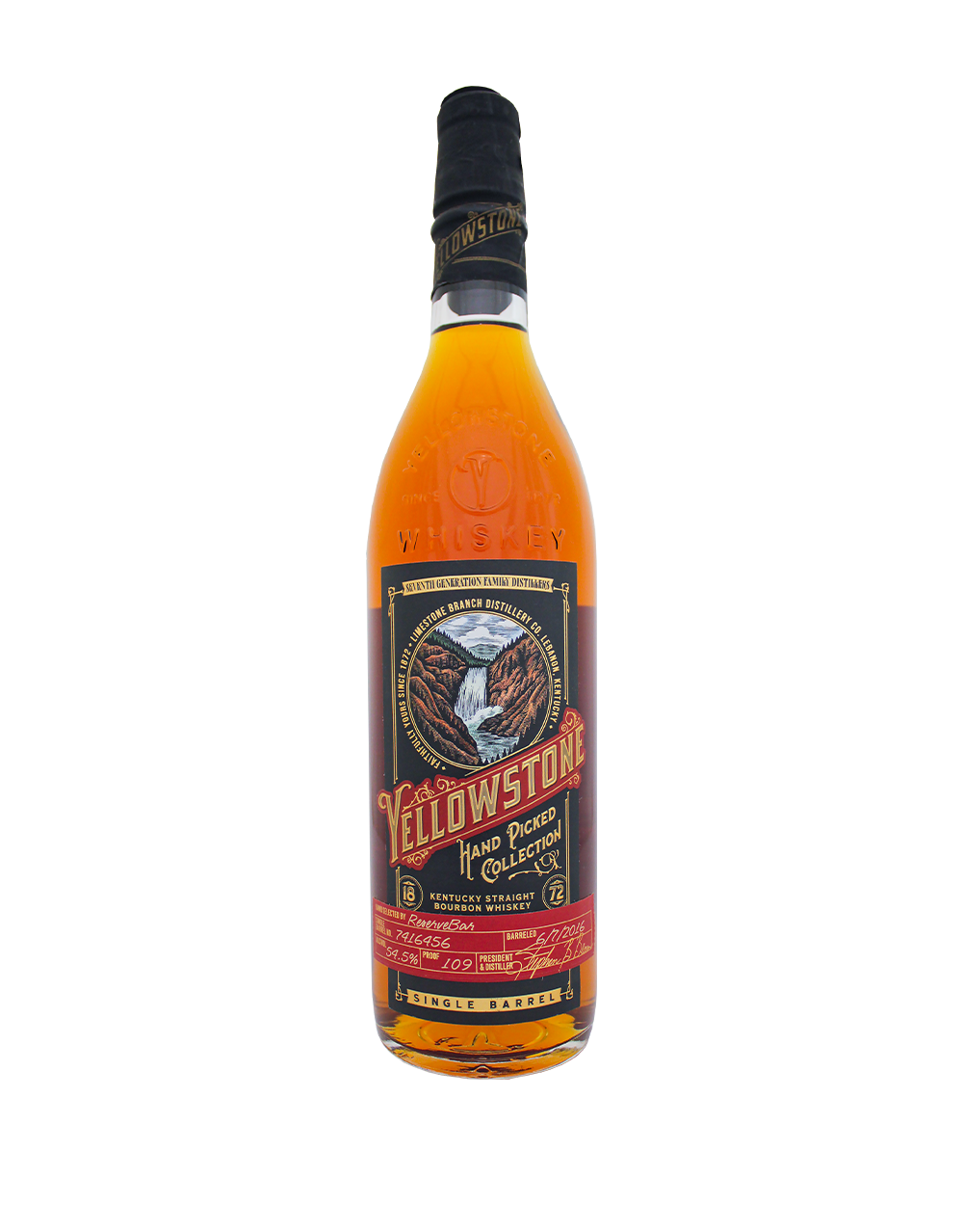 YELLOWSTONE SINGLE BARREL BOURBON WHISKEY S1B21 750 ML