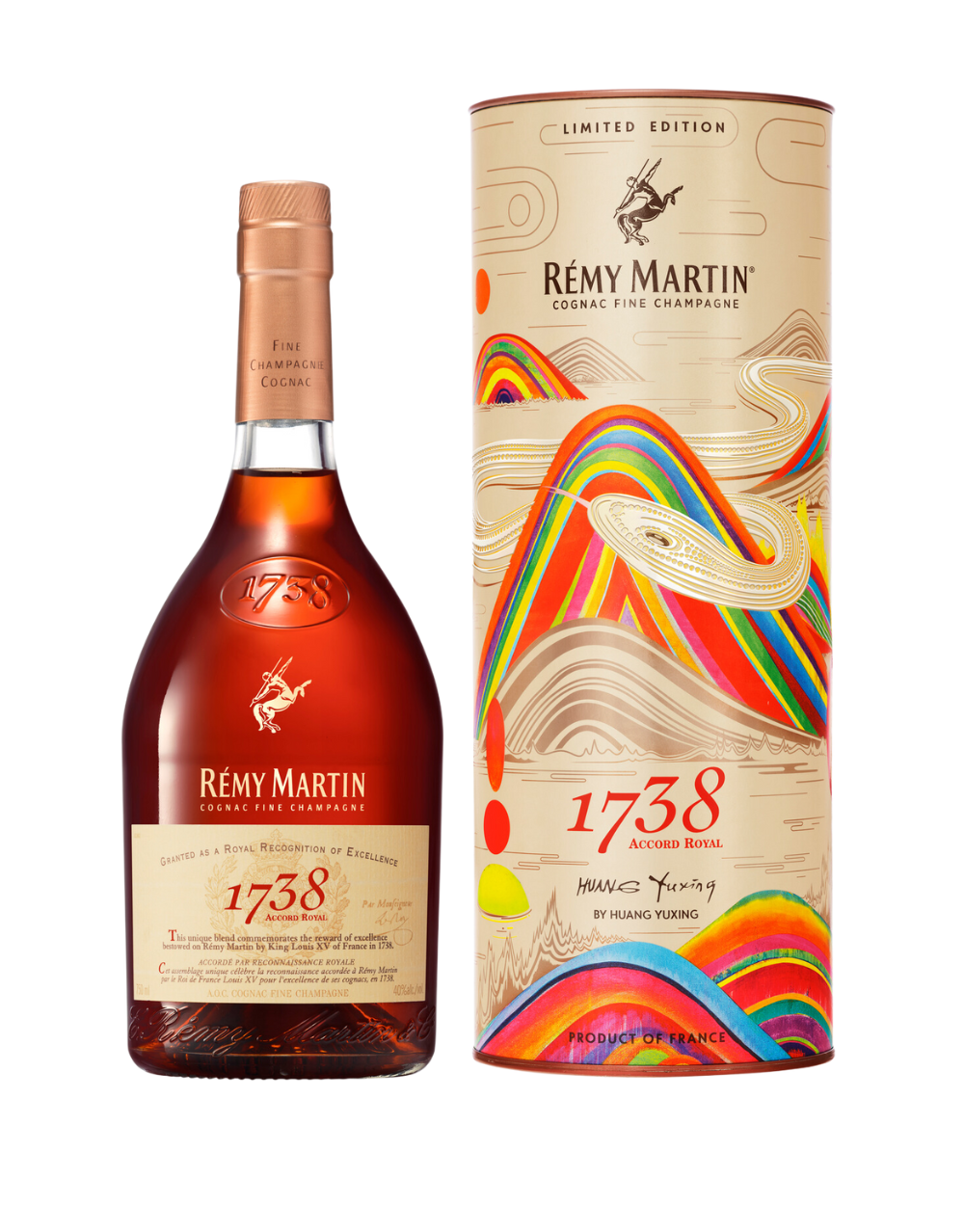 RÉMY MARTIN 1738 ACCORD ROYAL LUNAR NEW YEAR LIMITED EDITION 750 ML