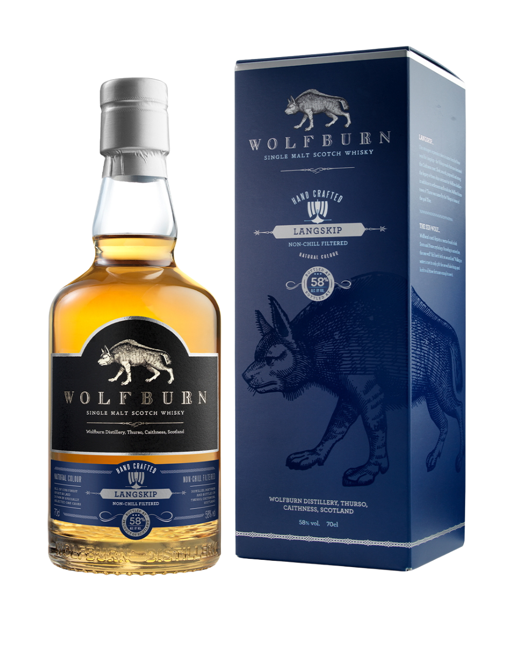 WOLFBURN LANGSKIP SCOTCH WHISKY 700 ML