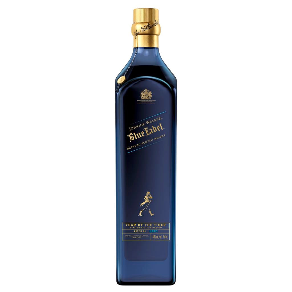 JOHNNIE WALKER BLUE LABEL BLENDED SCOTCH WHISKY, LIMITED EDITION YEAR OF THE TIGER