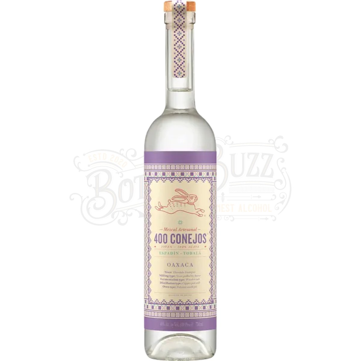 400 Conejos EspadÃn Tobala Mezcal