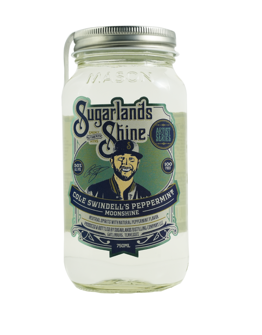 SUGARLANDS COLE SWINDELL'S PEPPERMINT MOONSHINE 750 ML