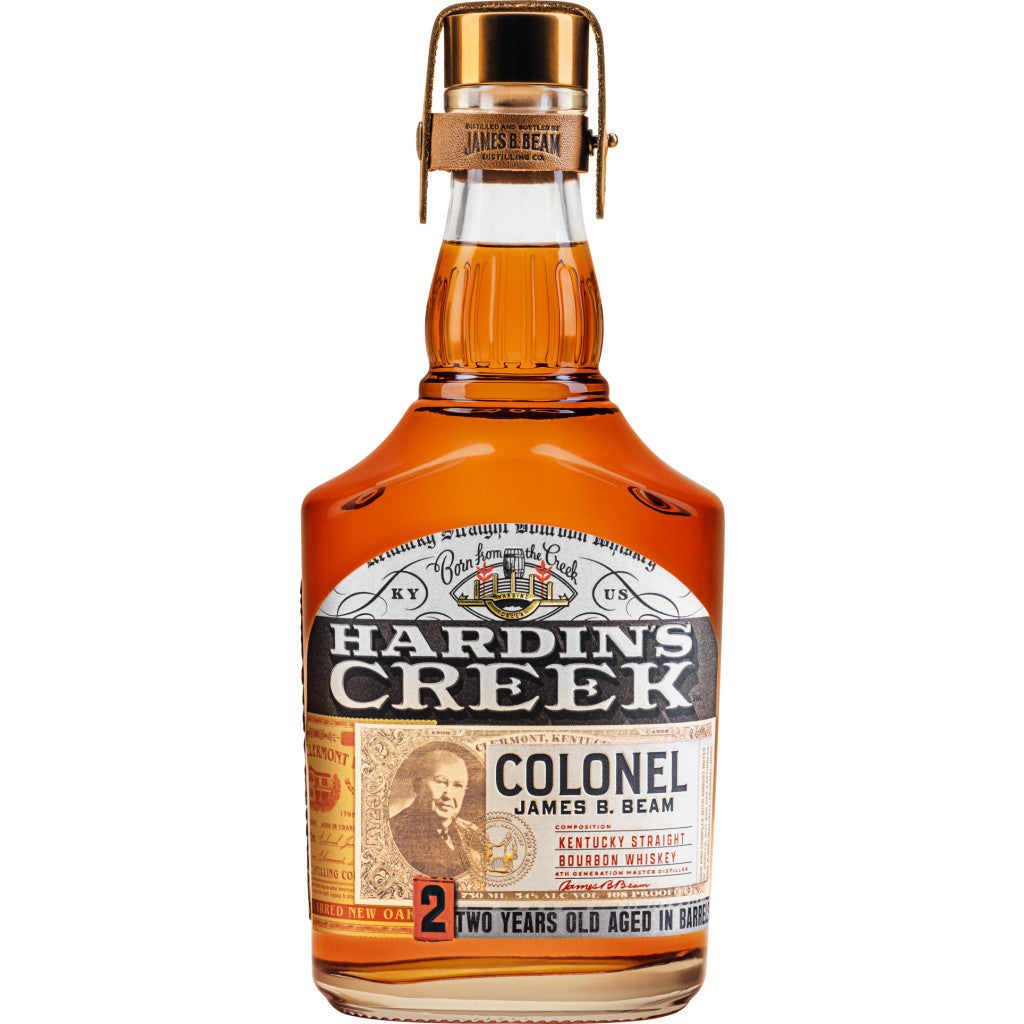 HARDIN’S CREEK COLONEL JAMES B. BEAM KENTUCKY STRAIGHT BOURBON WHISKEY 750 ML