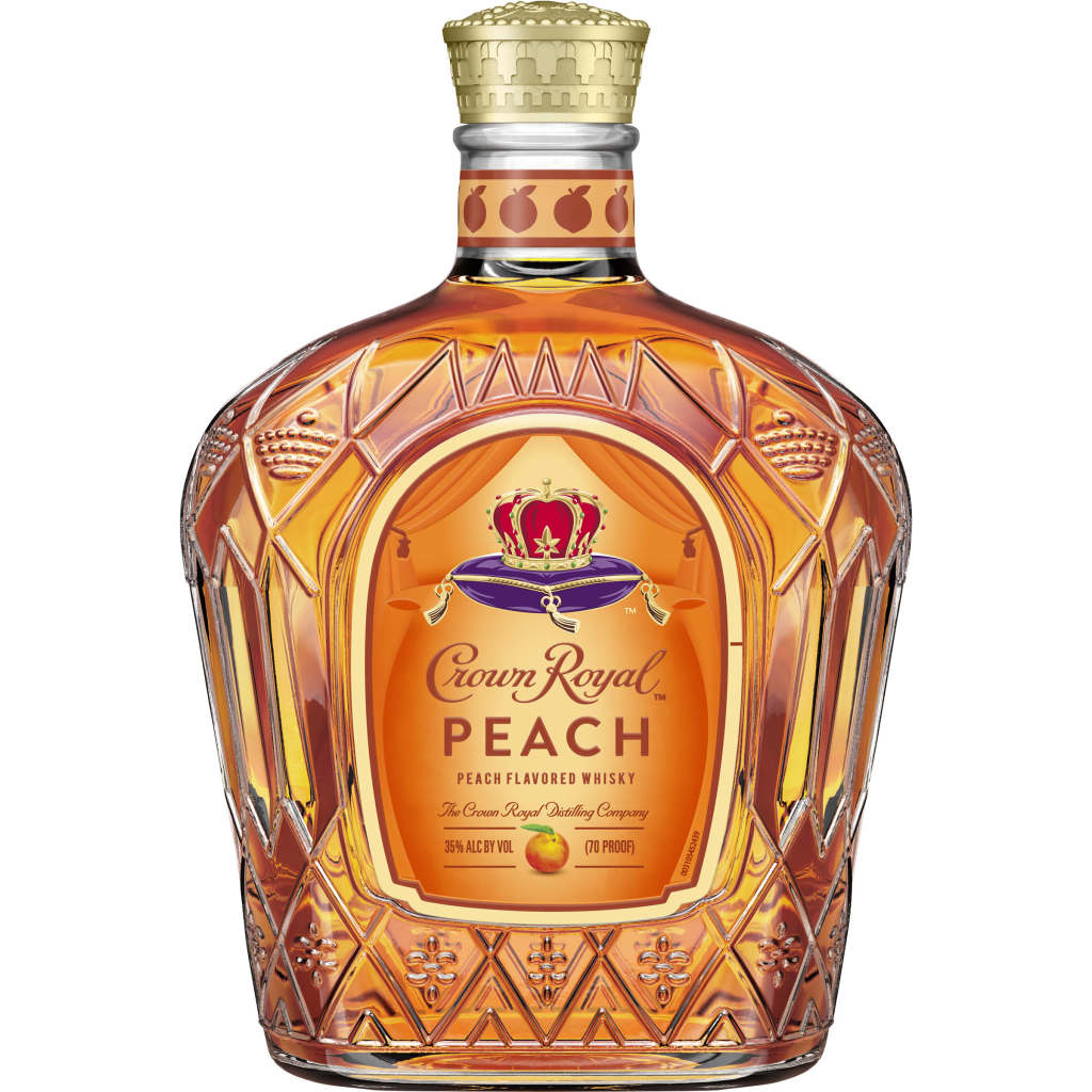 CROWN ROYAL® PEACH FLAVORED WHISKY 750 ML