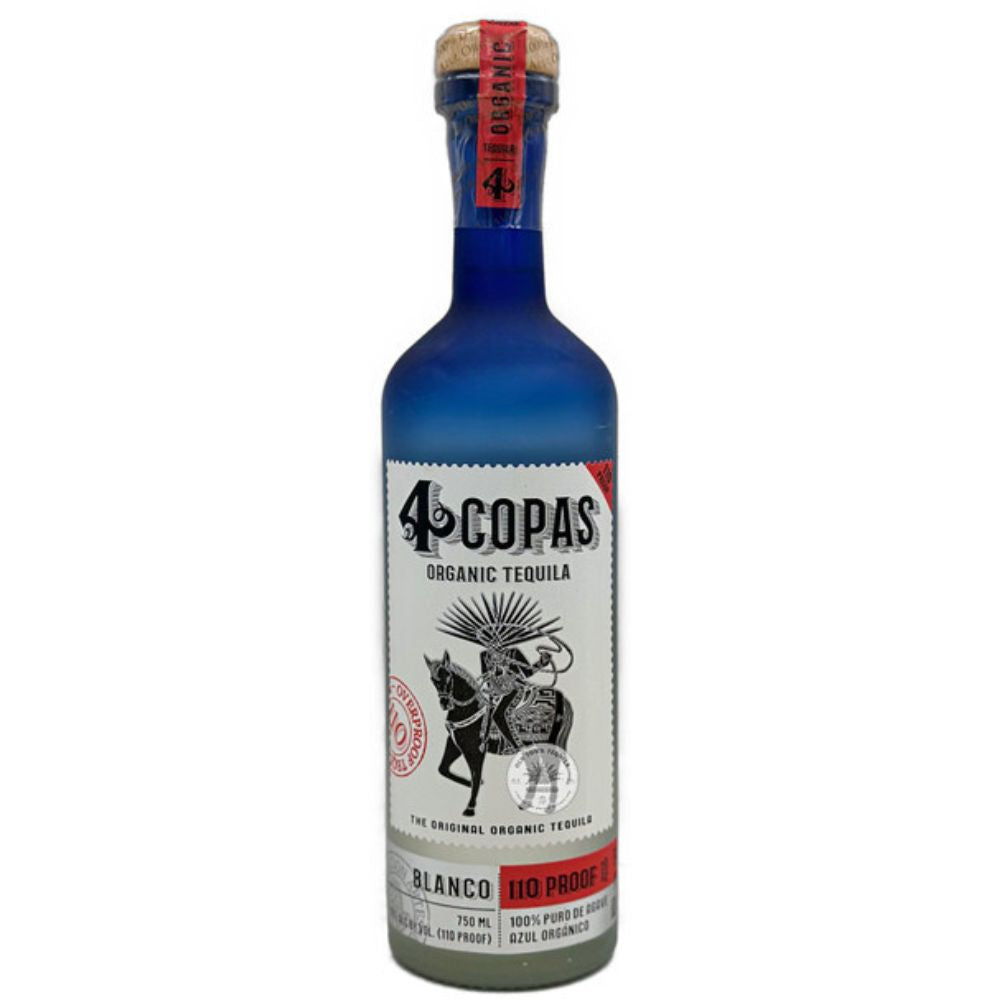 4 Copas Blanco Tequila