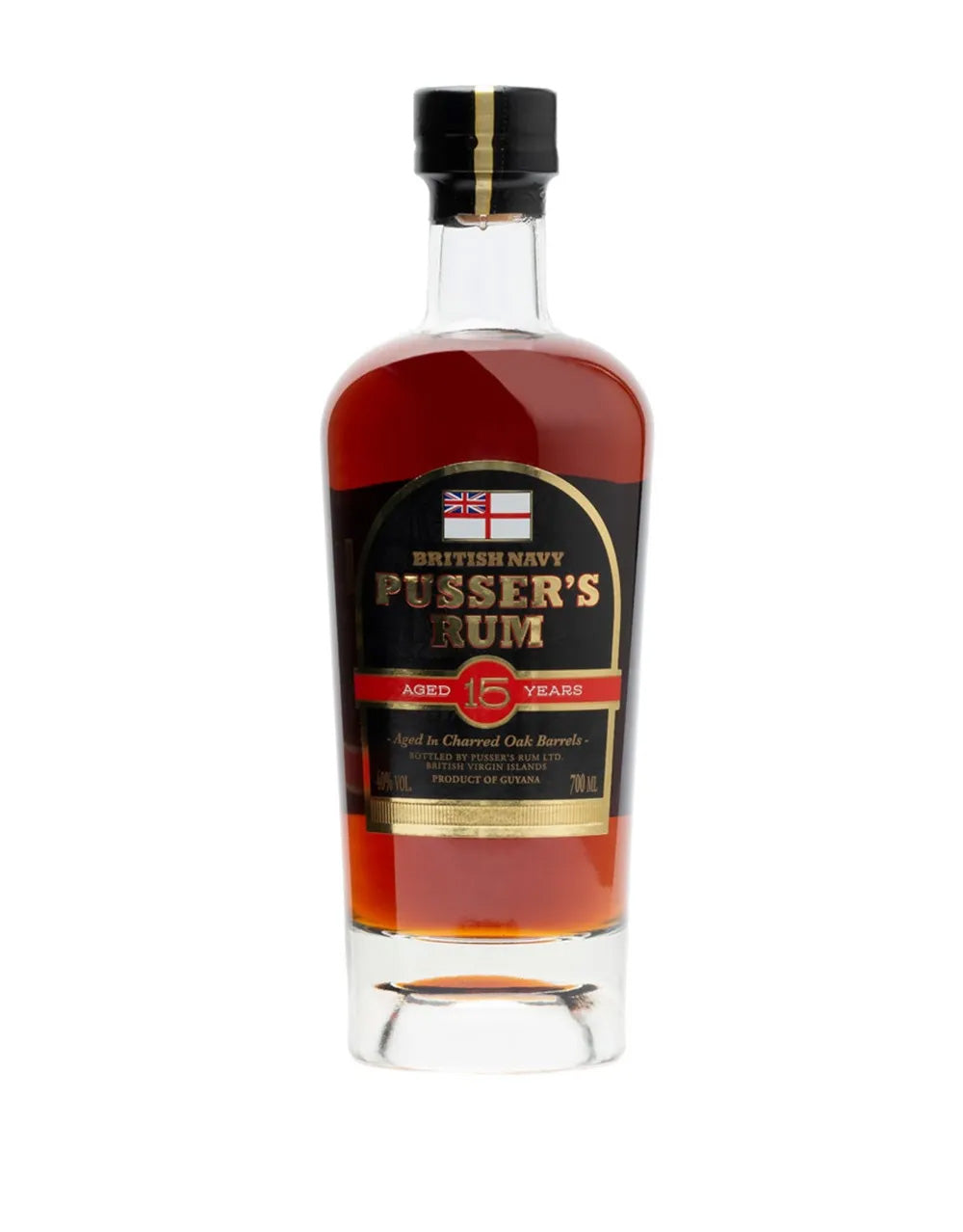 PUSSER'S TRUE AGED 15 YEAR OLD RUM 750 ML