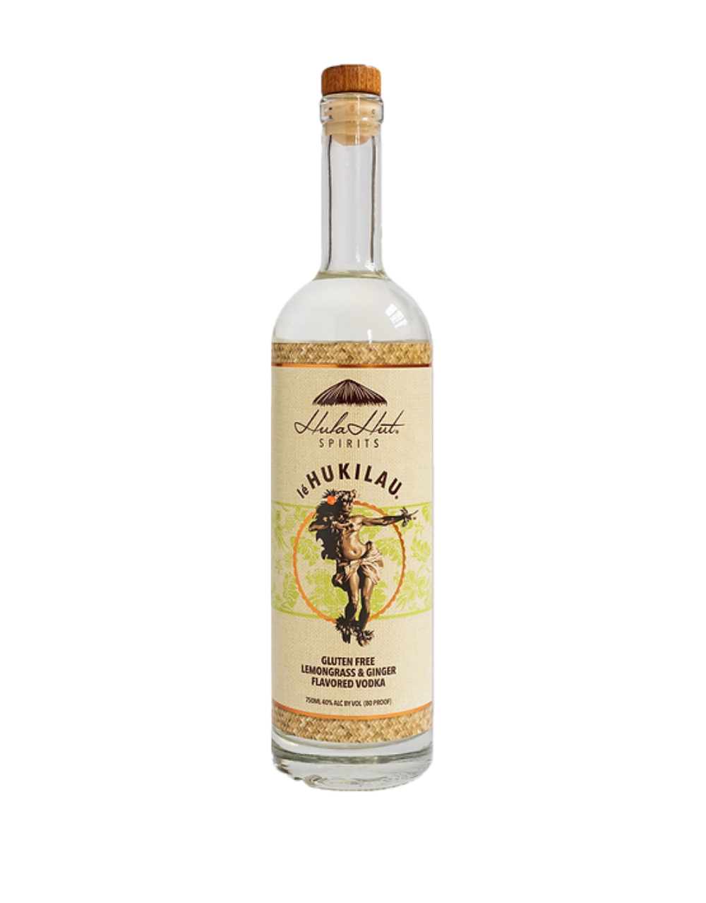HULA HUT LE HUKILAU LEMONGRASS & GINGER VODKA 750 ML