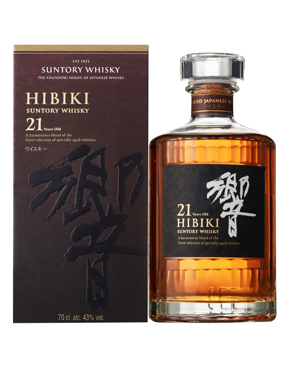 HIBIKI 21 YEAR OLD JAPANESE WHISKY 750 ML