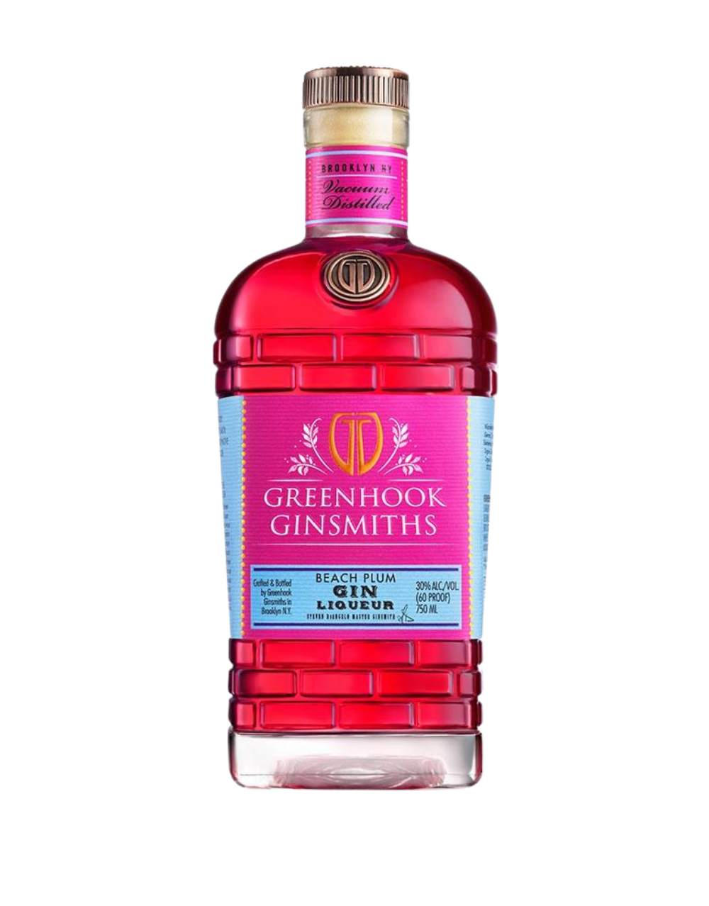 GREENHOOK BEACH PLUM GIN LIQUEUR 750 ML