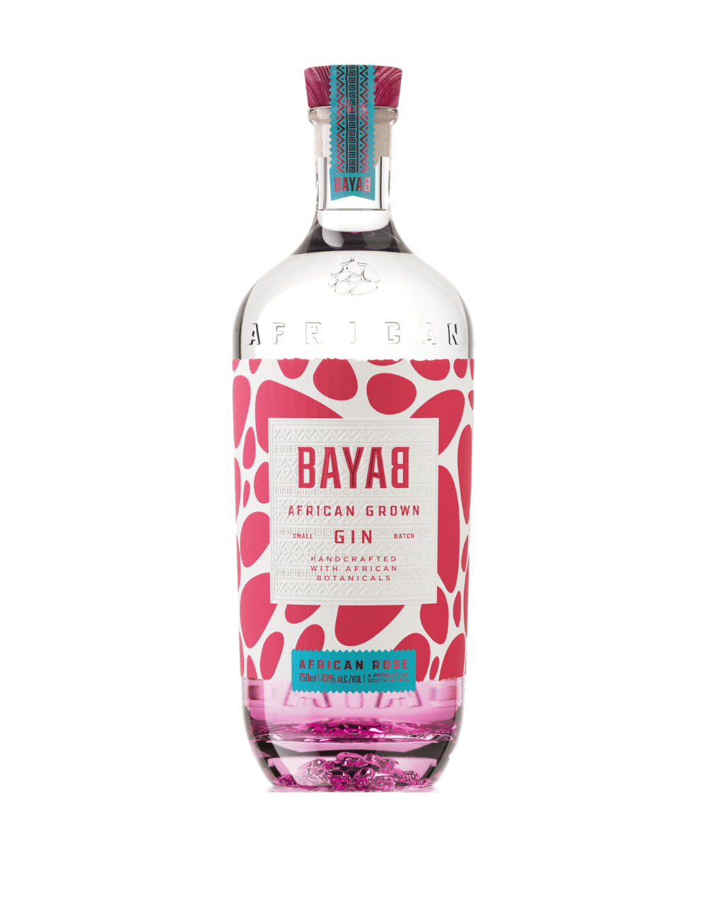 BAYAB AFRICAN ROSE GIN 750 ML